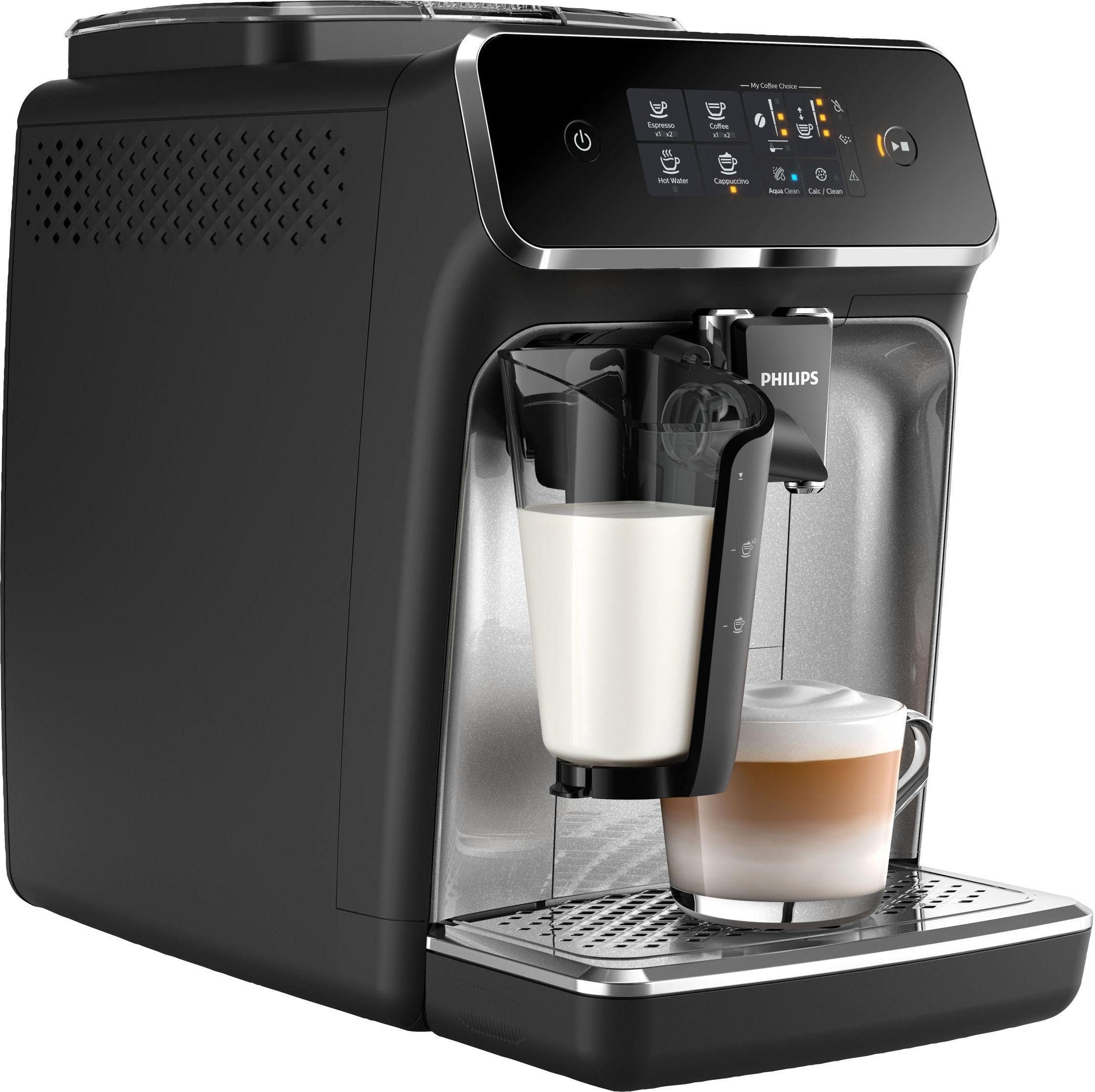 Espresseria »EA829G BAUR Kaffeevollautomat Raten auf Display, integrierter Krups Milchbehälter mit Latt\'Espress«, kompact-LCD | Automatic