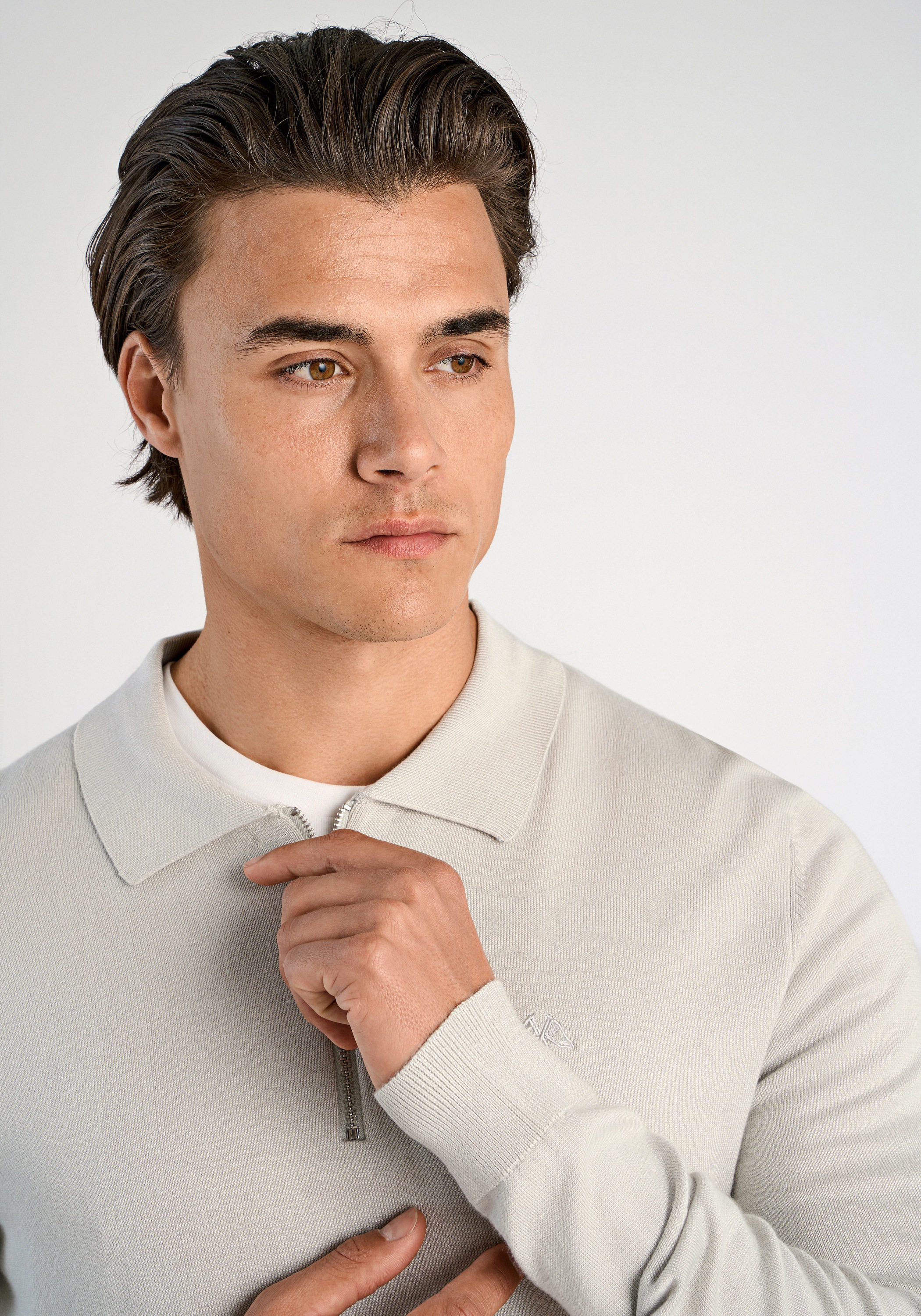 LINDBERGH Langarm-Poloshirt »Lindbergh Troyer«