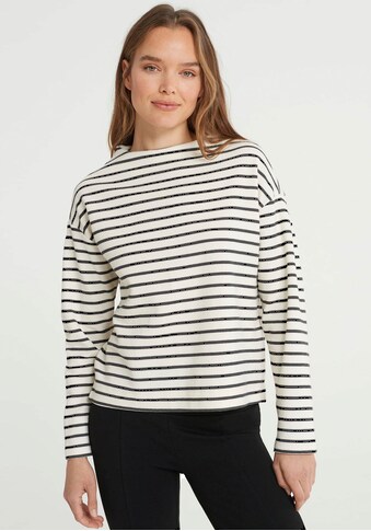 OPUS Sweater »Gaija«, mit Kellerfalte im Ärmel kaufen