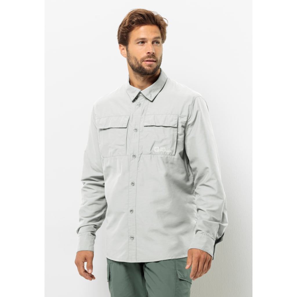 Jack Wolfskin Langarmhemd »BARRIER L/S SHIRT M«