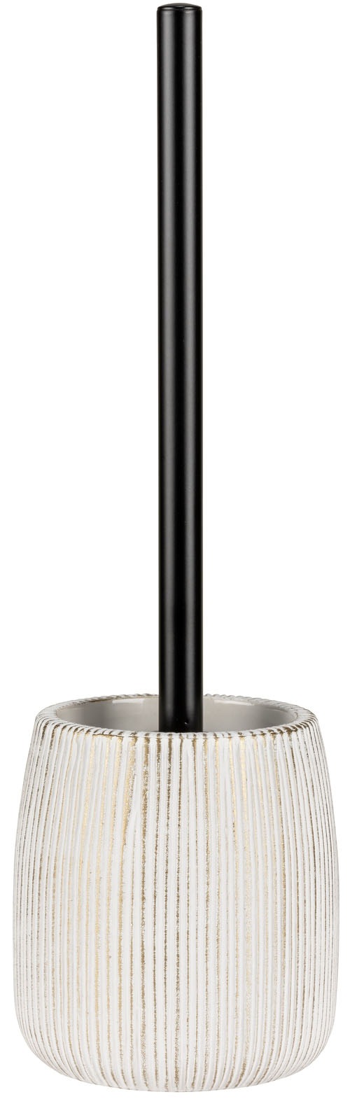 WENKO WC-Garnitur "Pascoli" aus Edelstahl  Keramik  Kunststoff Toilettenbür günstig online kaufen