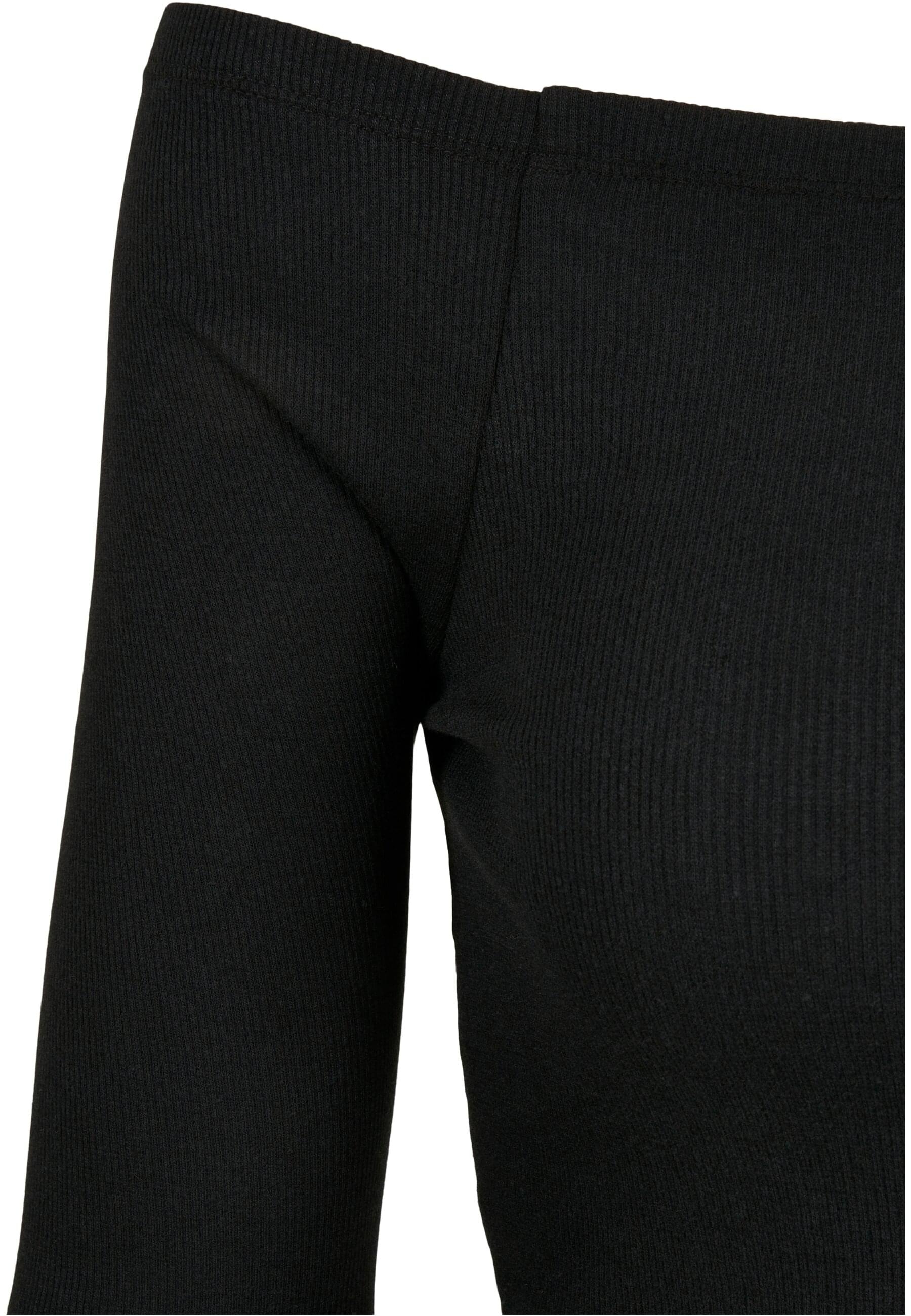 URBAN CLASSICS Langarmshirt »Urban Classics Damen Ladies Off Shoulder Rib Longsleeve«, (1 tlg.)