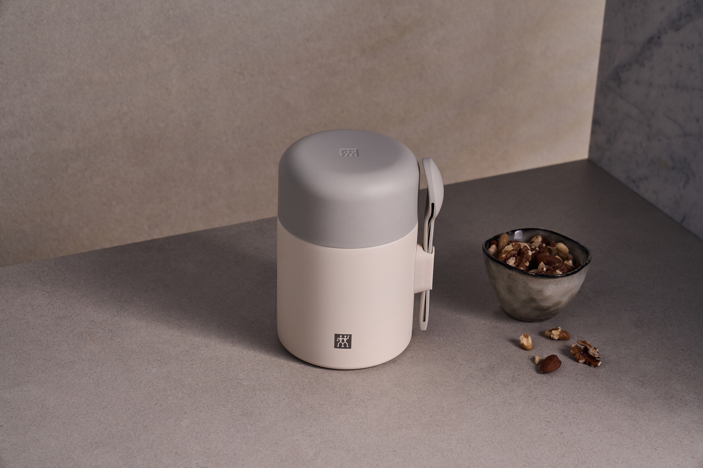 Zwilling Thermobehälter »Thermo Plus« Auslaufsicher, Doppelwandisolierung, mit Löffel, Edelstahl