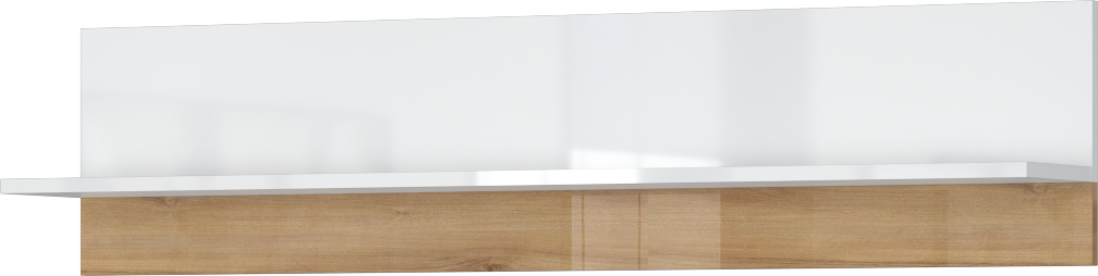 OTTO home Wandregal "Vida" (H/B): 32/140cm, UV lackiert, kratzfest, hochglä günstig online kaufen