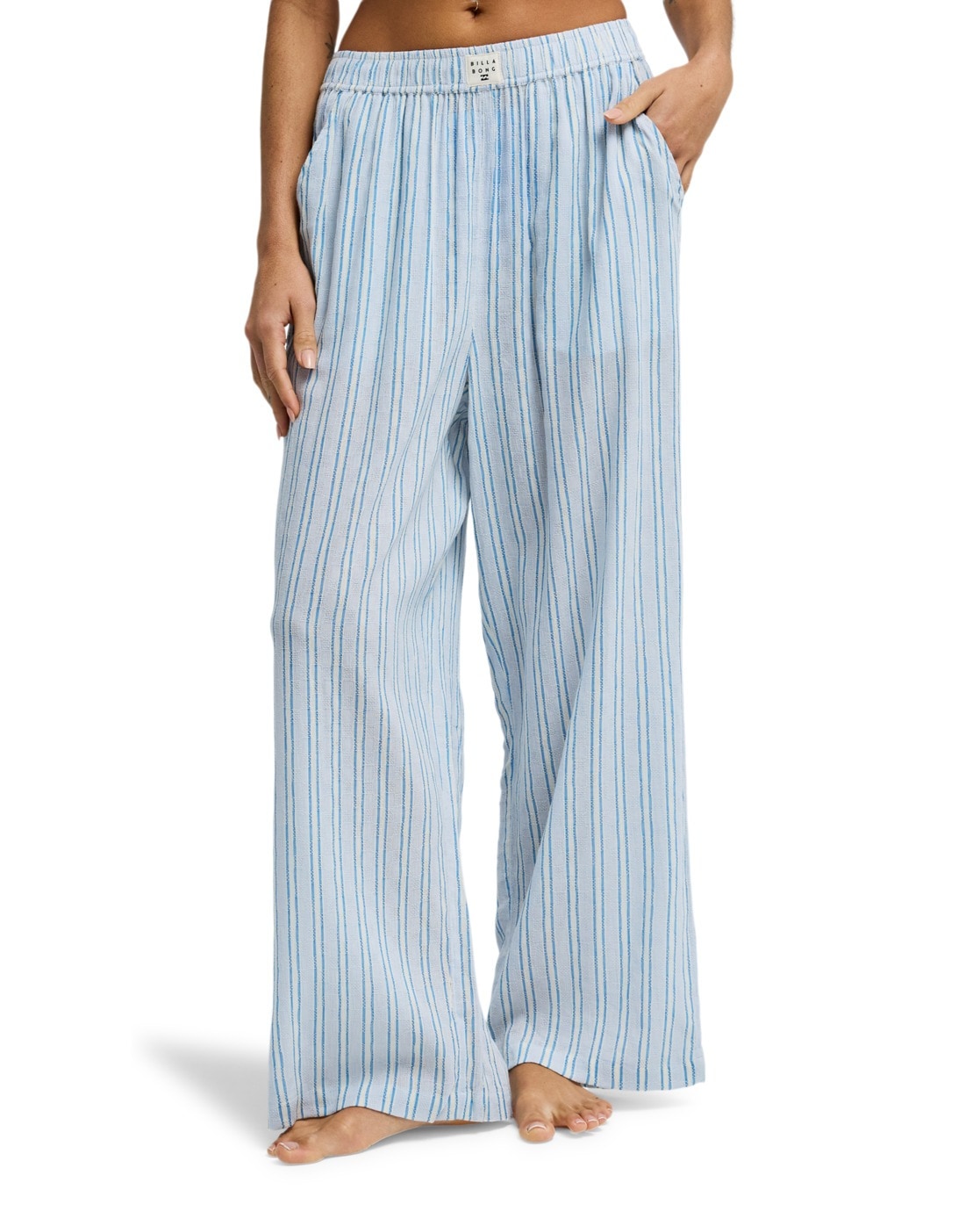 Outdoorhose BILLABONG "Boyfriend", Damen, Gr. L, twilight blau, Obermaterial: 55% Walkfrottier, 45% Viskose;, Hosen Outdoorhose