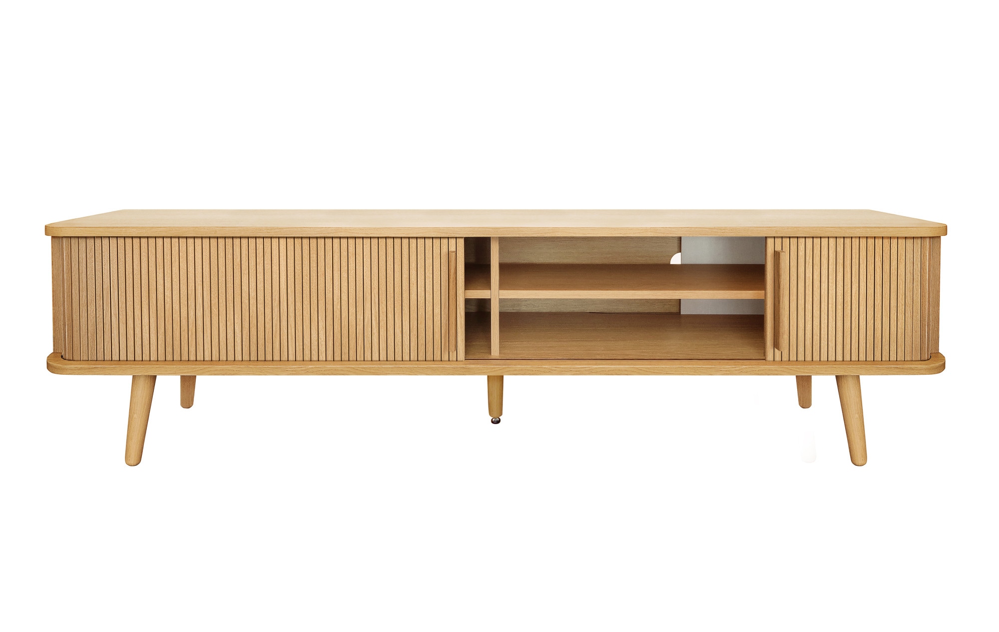 Woodman TV-Board »Rove«, besonderes Design, in zwei Breiten, mit Eichenholzfurnier