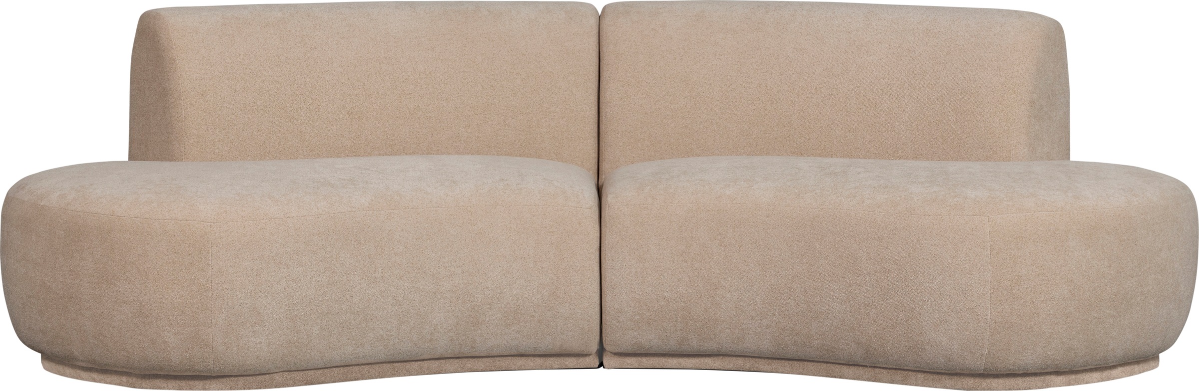 WOOOD Big-Sofa "Batavier Halbrundes Sofa", Halbrundes Sofa günstig online kaufen