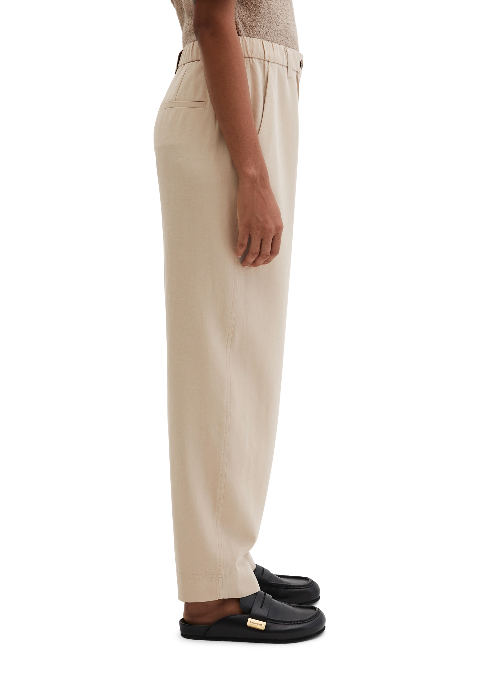 Marc O'Polo Dehnbund-Hose »MINU Barrel«  Model Minu barrel aus Lyocell-Leinen-Mix