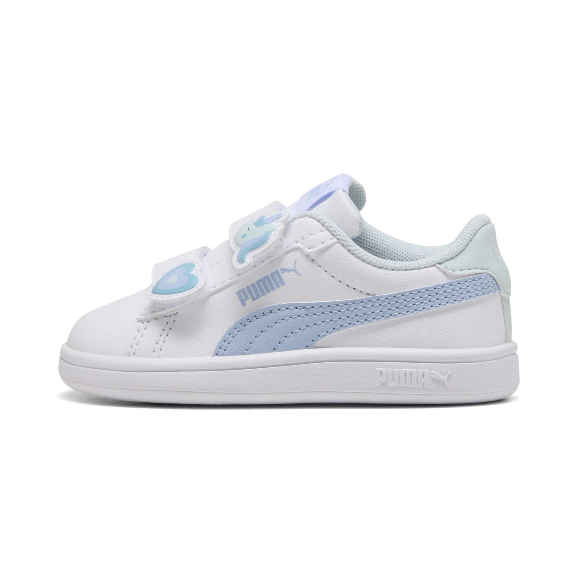 PUMA Sneaker »Smash 3.0 Badges Sneakers Mädchen«