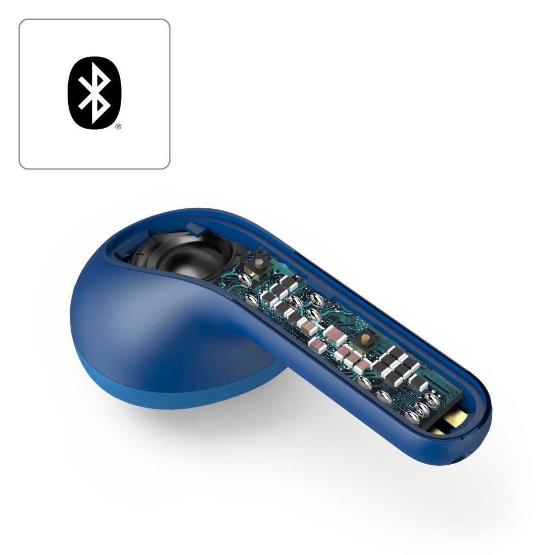 Hama Bluetooth-Kopfhörer »Bluetooth® Kopfhörer True Wireless, Earbuds,  Autopairing, Apple Siri«, A2DP Bluetooth-AVRCP Bluetooth-HFP-HSP-PBAP-SPP,  Freisprechfunktion-Sprachsteuerung, Google Assistant, Berührungssteuerung,  integriertes Mikrofon | BAUR