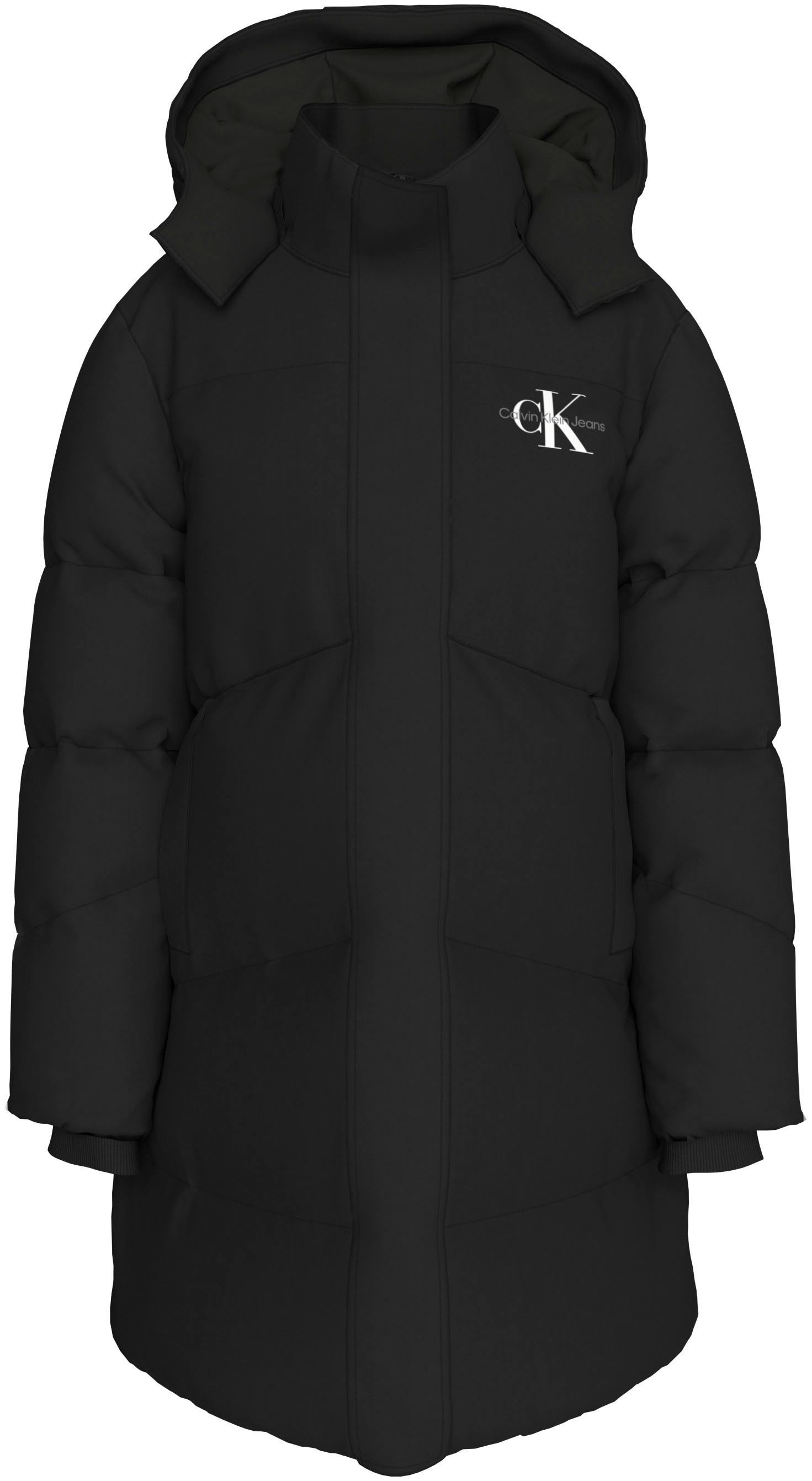 Calvin Klein Jeans Steppmantel »CK LONG PUFFER COAT«, für Kinder bis 16 Jahre und Calvin Klein Markenlabel