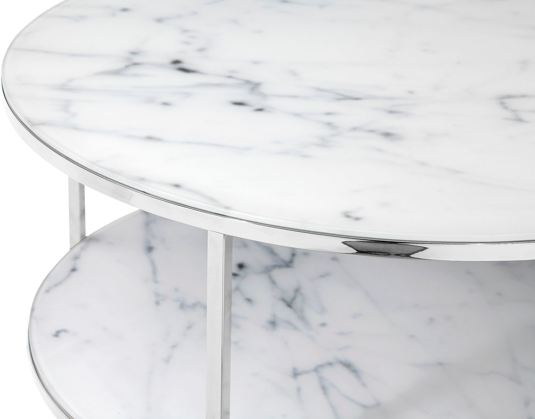 Thumbnail - SalesFever Couchtisch "Caorle Coffeetable im minimalistischen Stil" Eleganz trifft Stil: Tischplatten in Marmoroptik