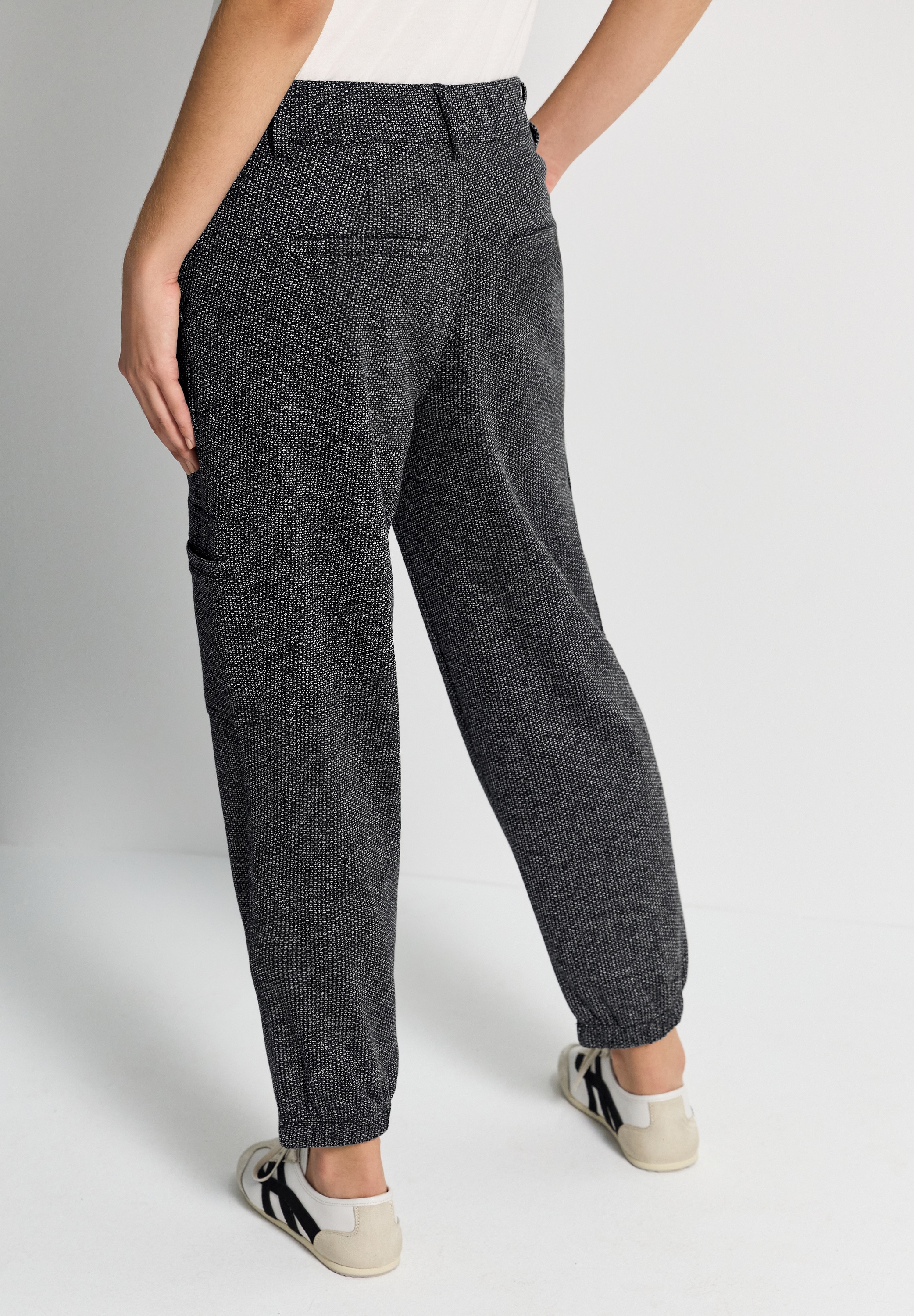 STREET ONE STUDIO Cargohose, High Waist
