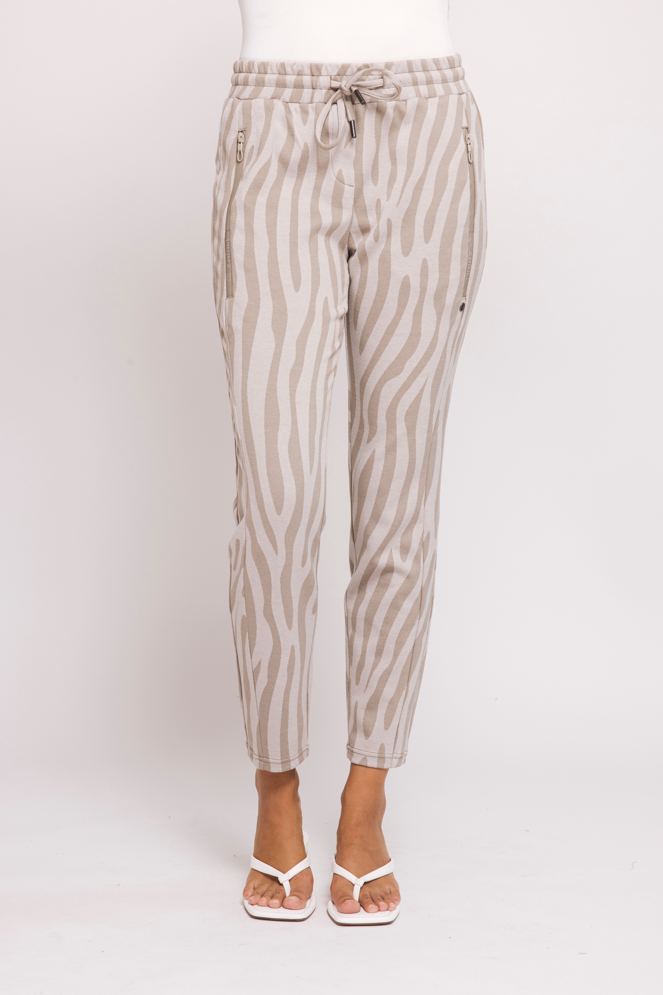 Zhrill 7/8-Hose "CHIARA CASUAL" Slim Fit, Zebra-Muster günstig online kaufen