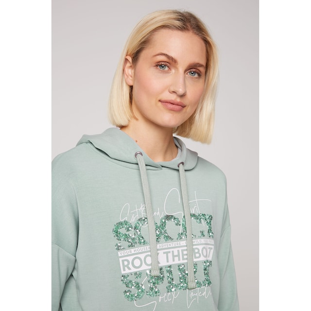 SOCCX Kapuzensweatshirt, mit Pailletten für kaufen | BAUR