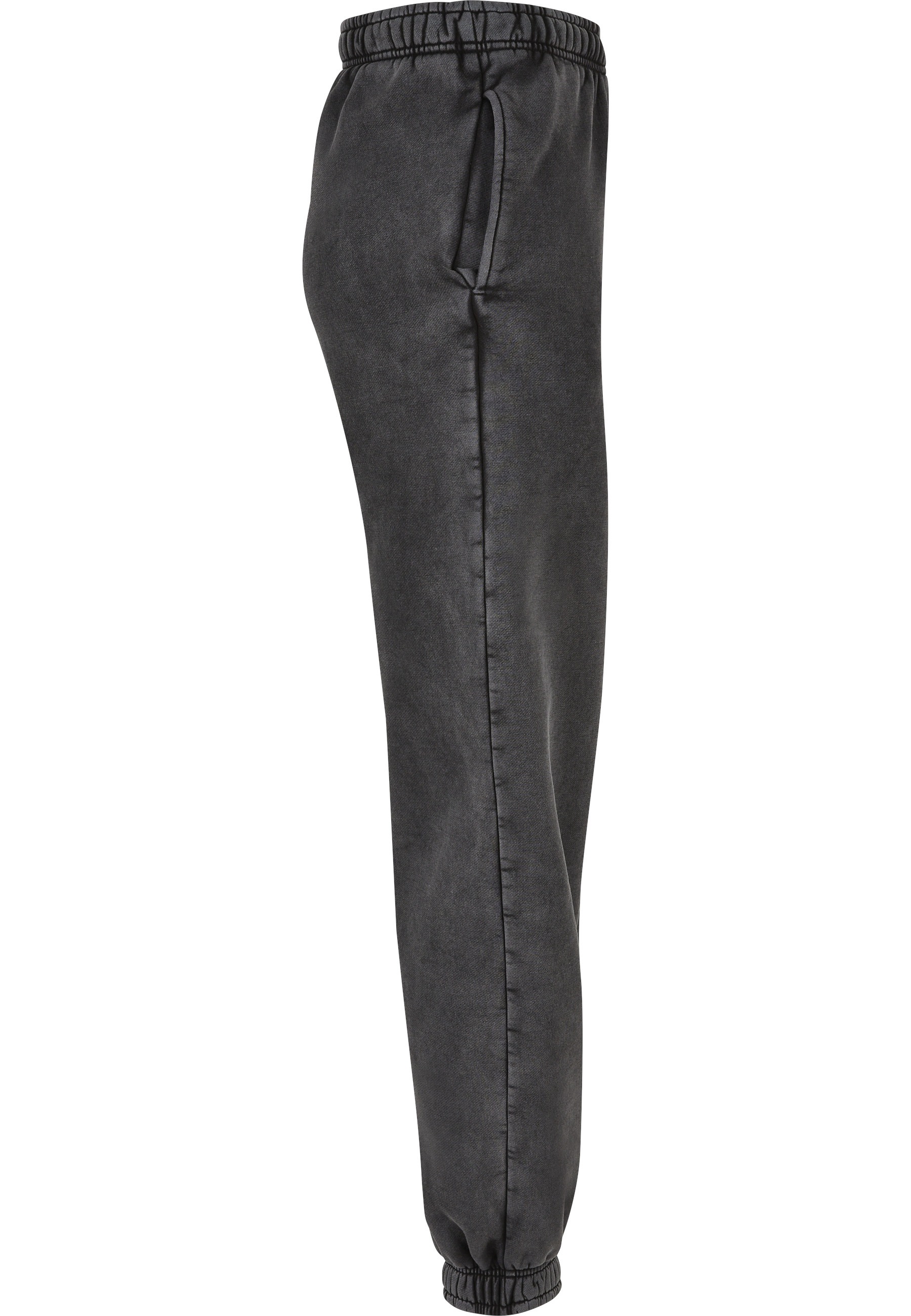 URBAN CLASSICS Sweathose »Urban Classics Damen Ladies High Waist Stone Washed Sweat Pants«