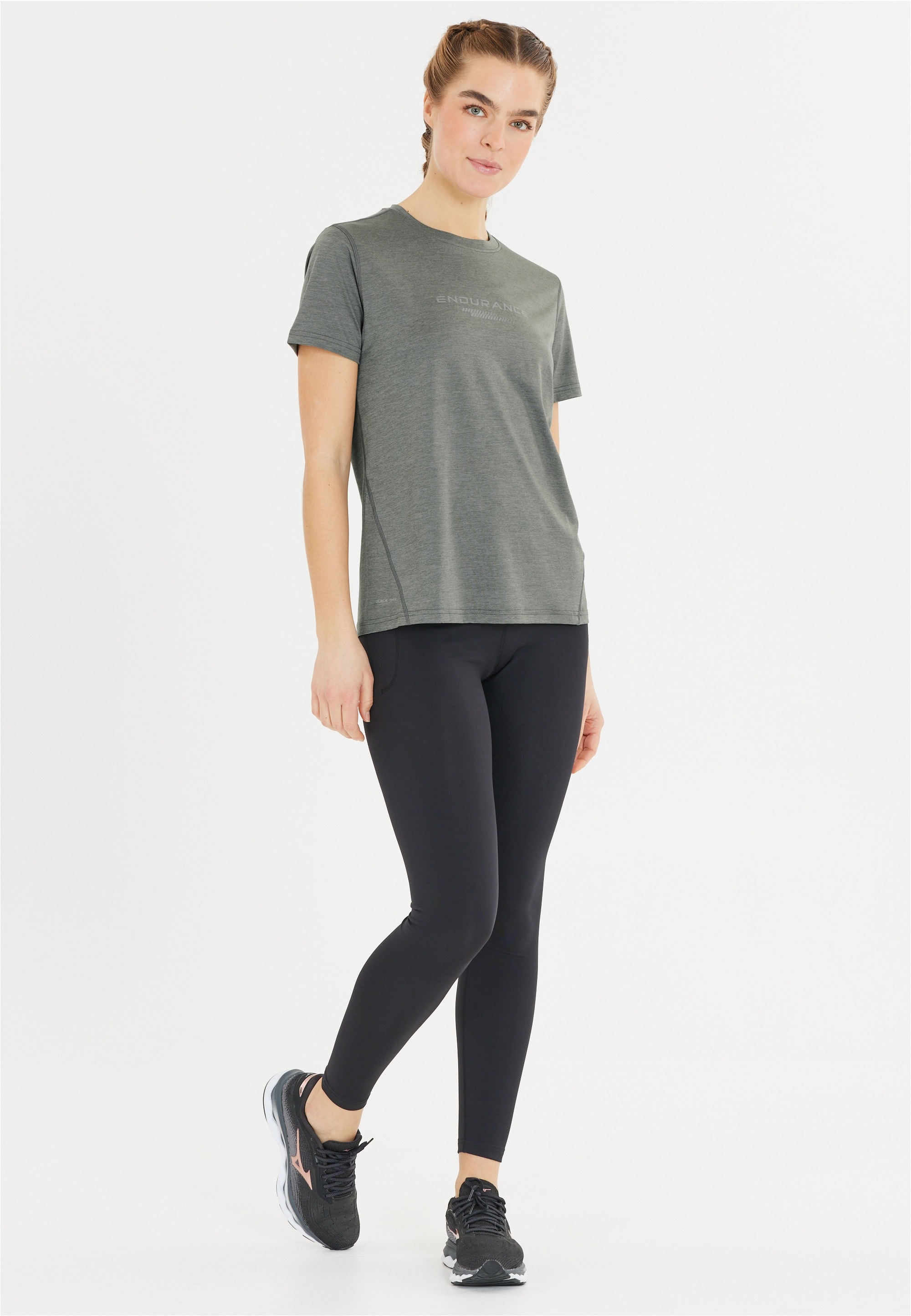 ENDURANCE Funktionsshirt »WANGE MELANGE«, (1 tlg.), mit innovativer QUICK DRY-Technologie