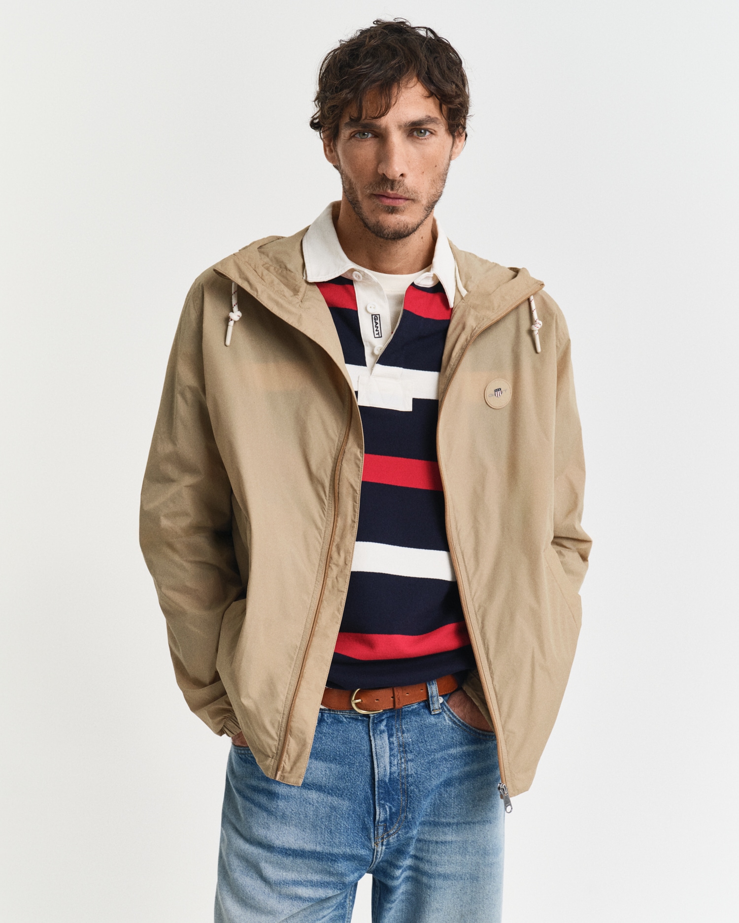 Gant Blouson "LIGHTWEIGHT PACKABLE WINDBREAKER", mit Kapuze günstig online kaufen