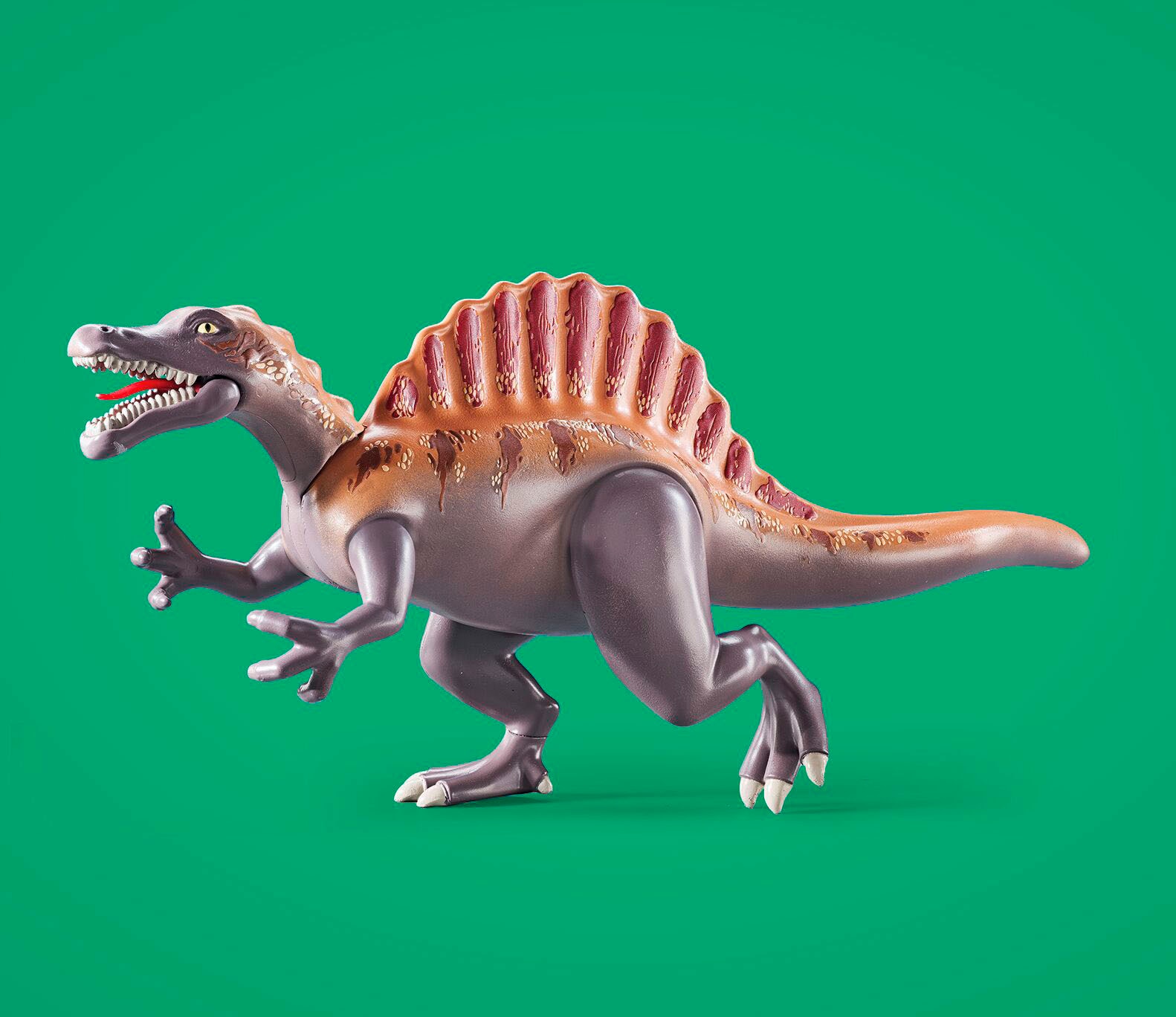 Playmobil® Konstruktions-Spielset »Spinosaurus-Angriff auf Dino-Ausgrabung (71820), Playmobil Dinos«, (60 St.)