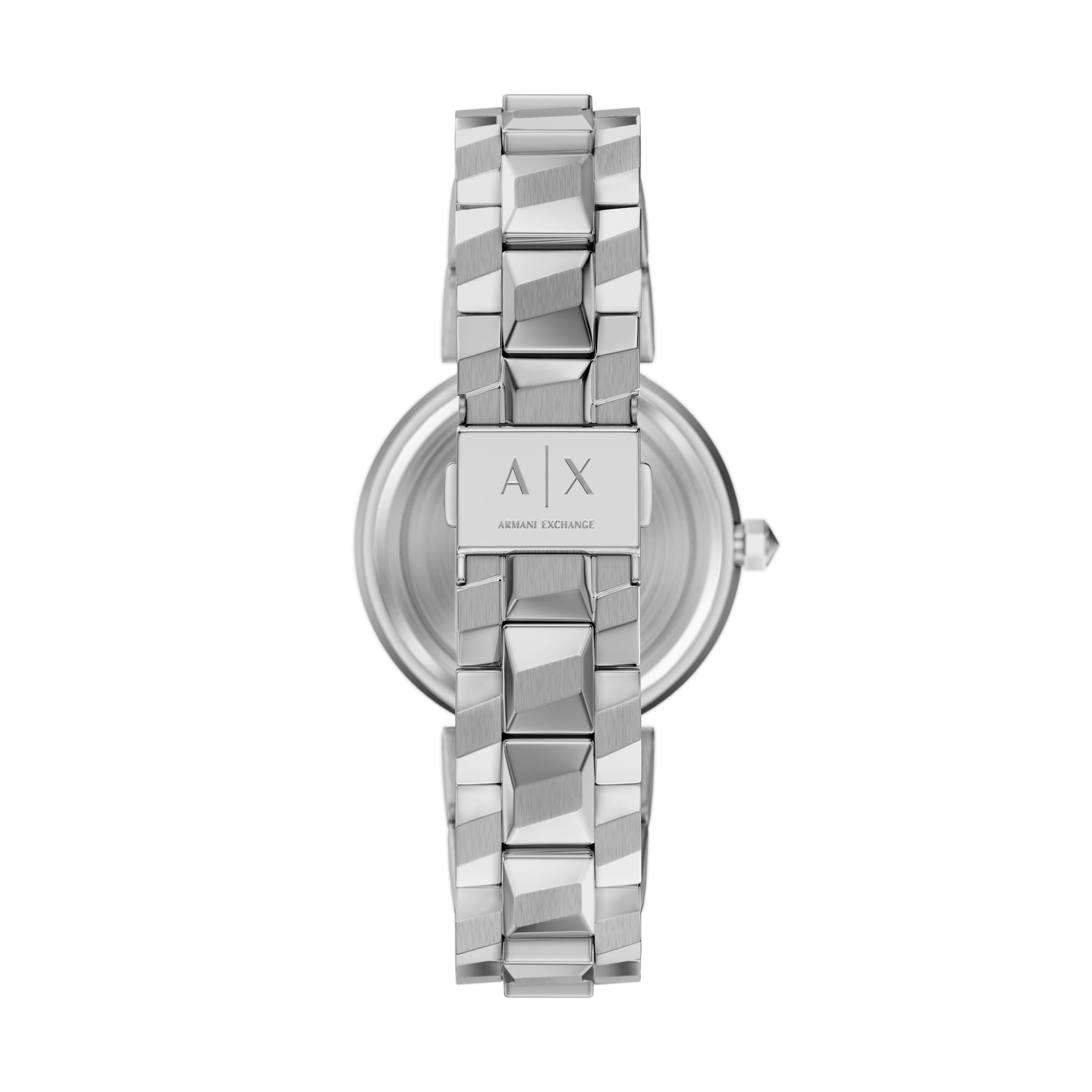ARMANI EXCHANGE Quarzuhr Armbanduhr, Damenuhr, Edelstahlarmband, analog