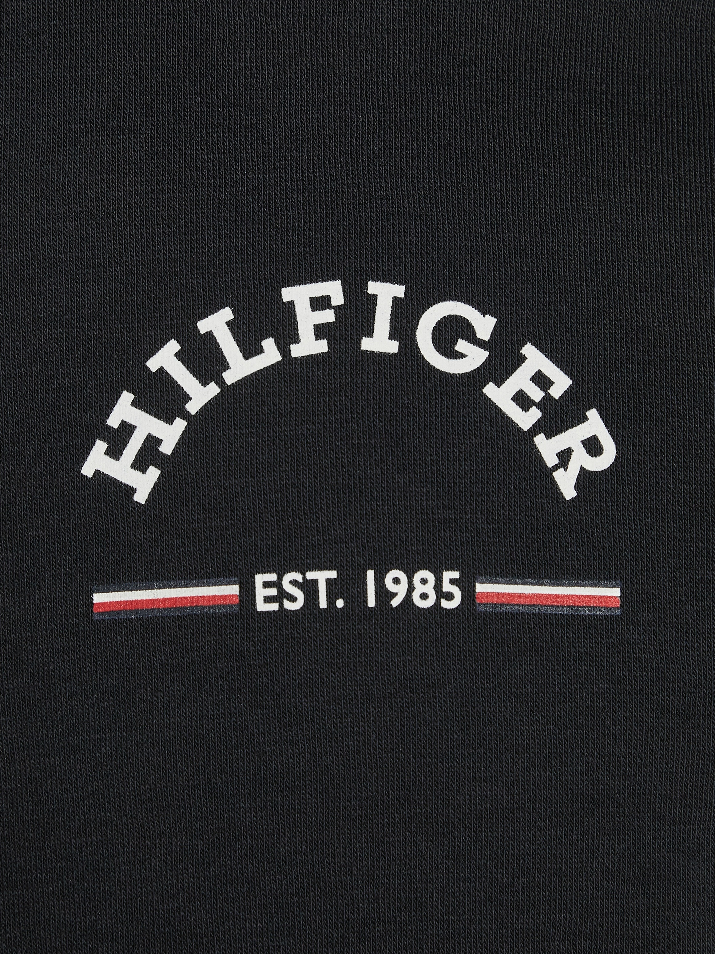 Tommy Hilfiger Sweatshirt »ROUNDALL STAND COLLAR ZIP«, mit Stehkragen und Reißverschluss