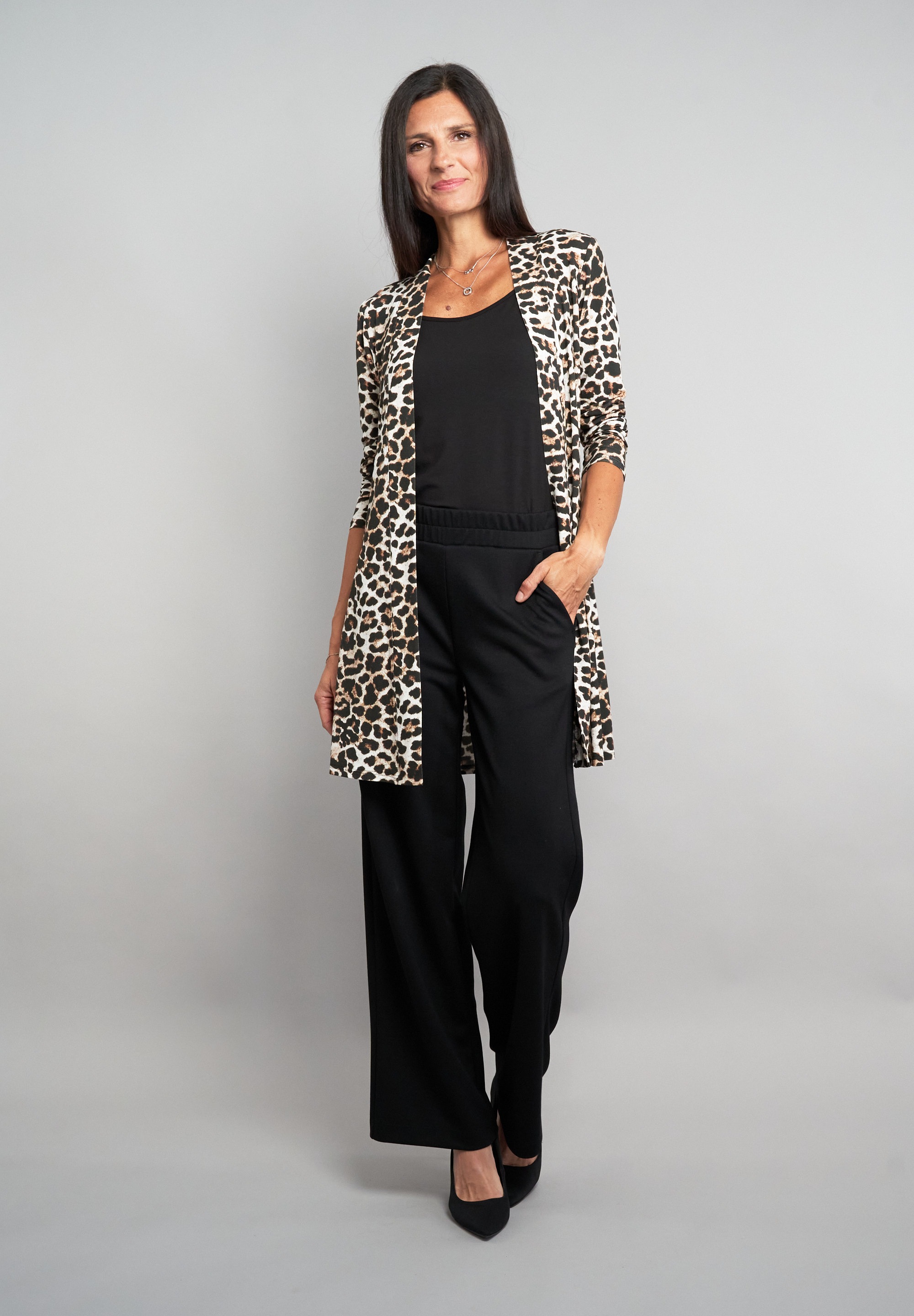 Thumbnail - Seidel Moden Shirtjacke "Exklusiv bei OTTO" offen, ohne Verschluss und mit Animal-Print - MADE IN GERMANY