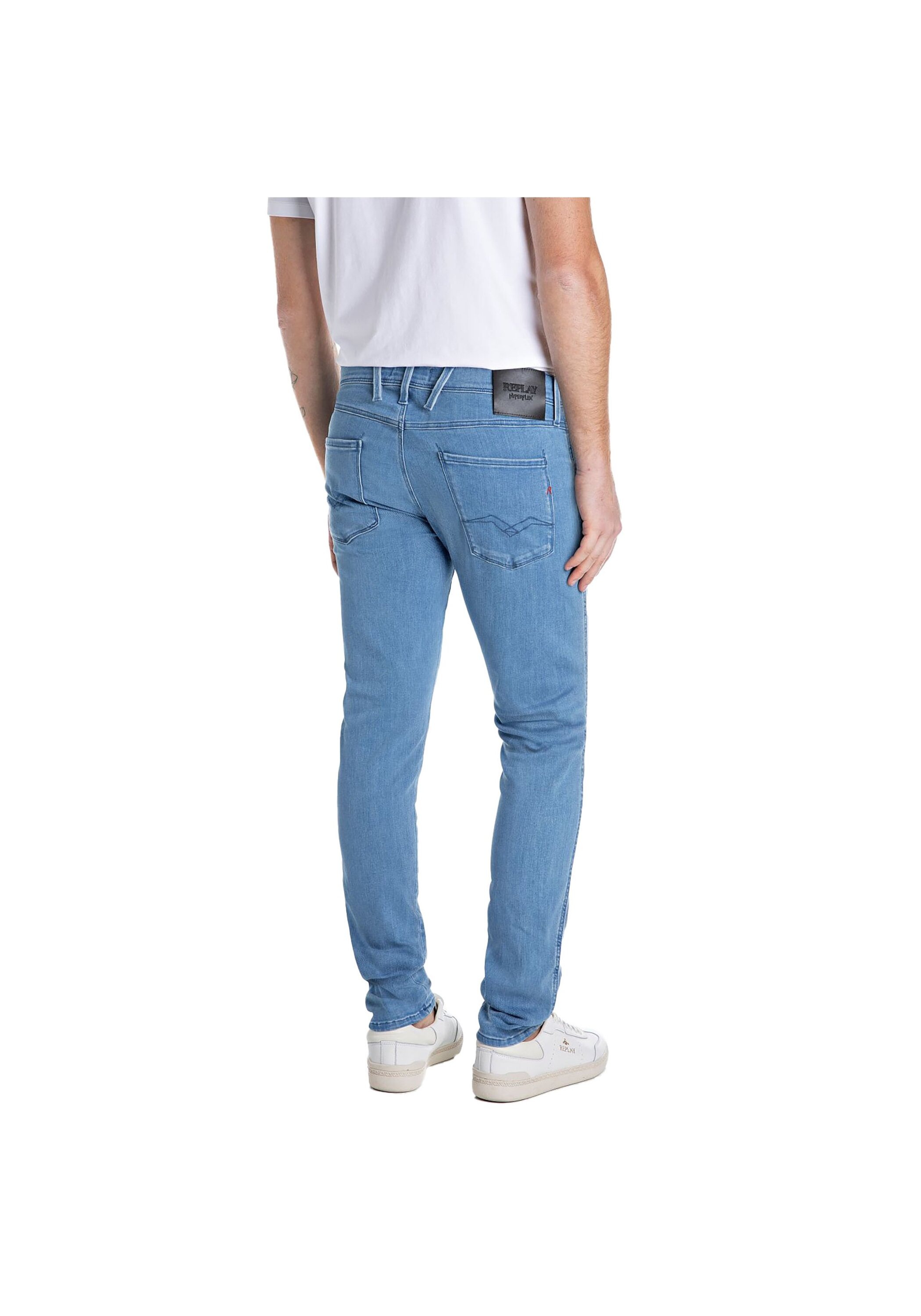 Replay Regular-fit-Jeans "Jeans Hyperflex ANBASS" günstig online kaufen