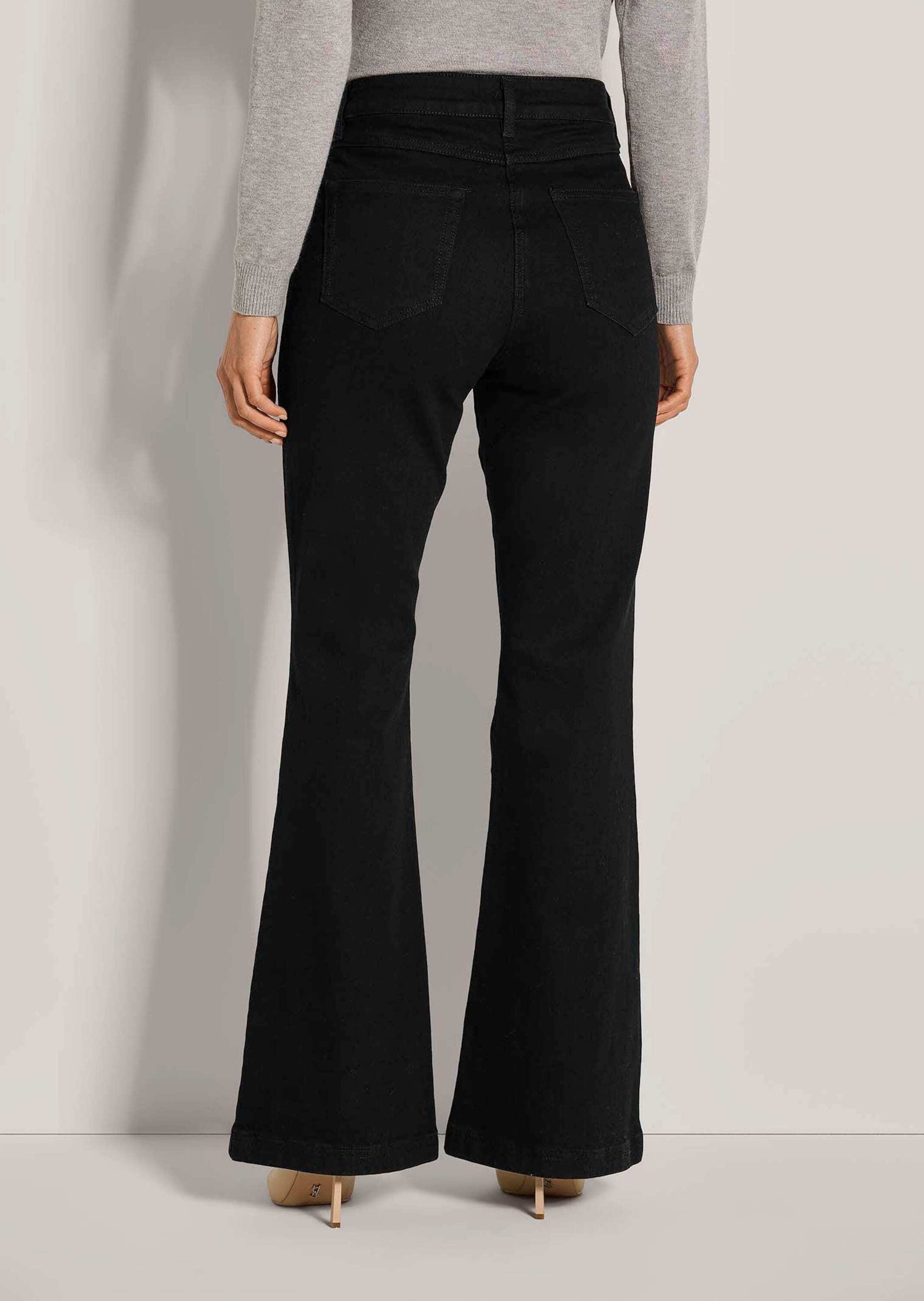 MADELEINE Regular-fit-Jeans »Bootcut-Jeans Bootcut-Jeans mit Kettendetails«