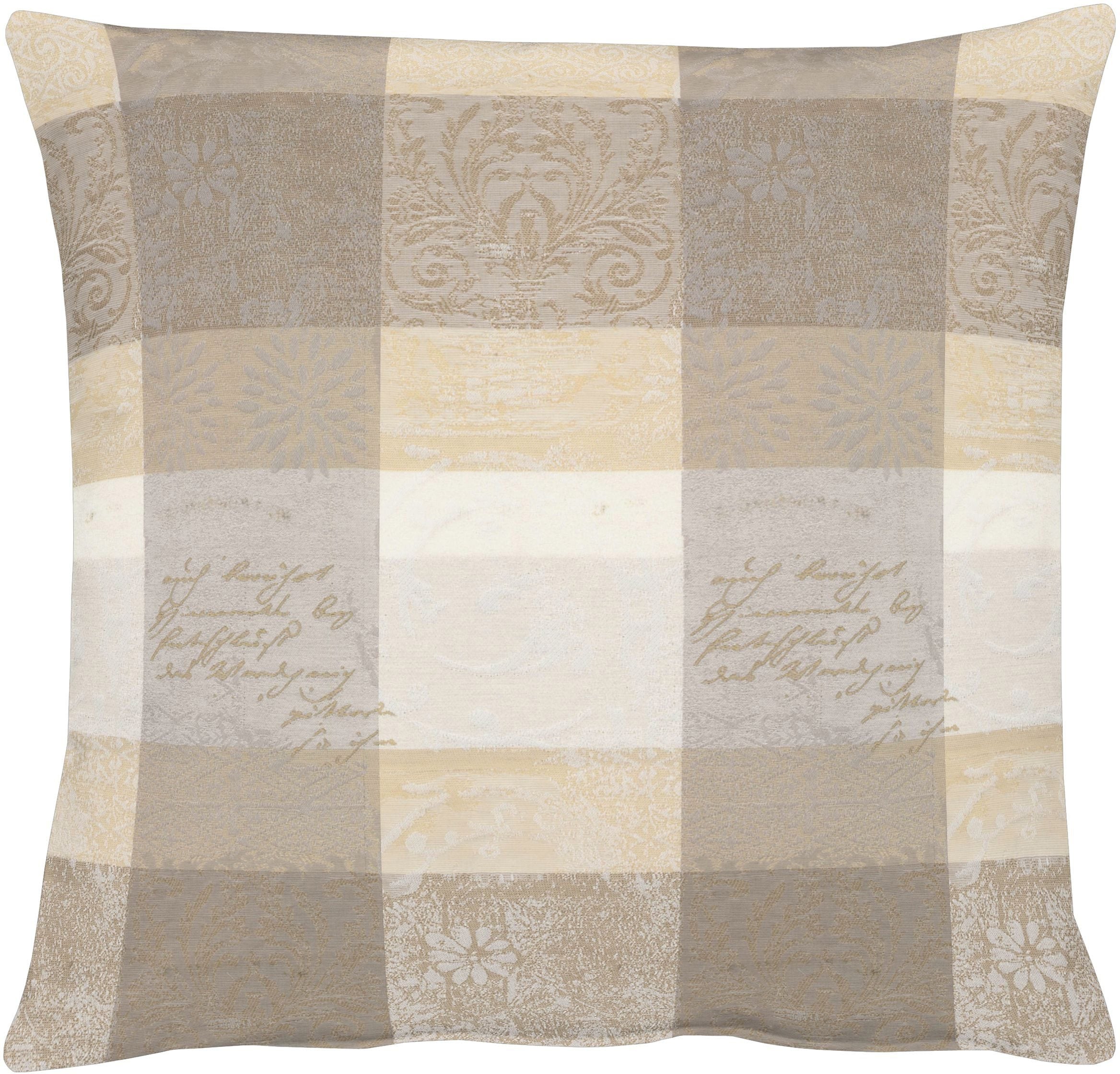 APELT Dekokissen "3042 Zeitlos elegantes Jacquardmotiv" Kissenhülle ohne Fü günstig online kaufen
