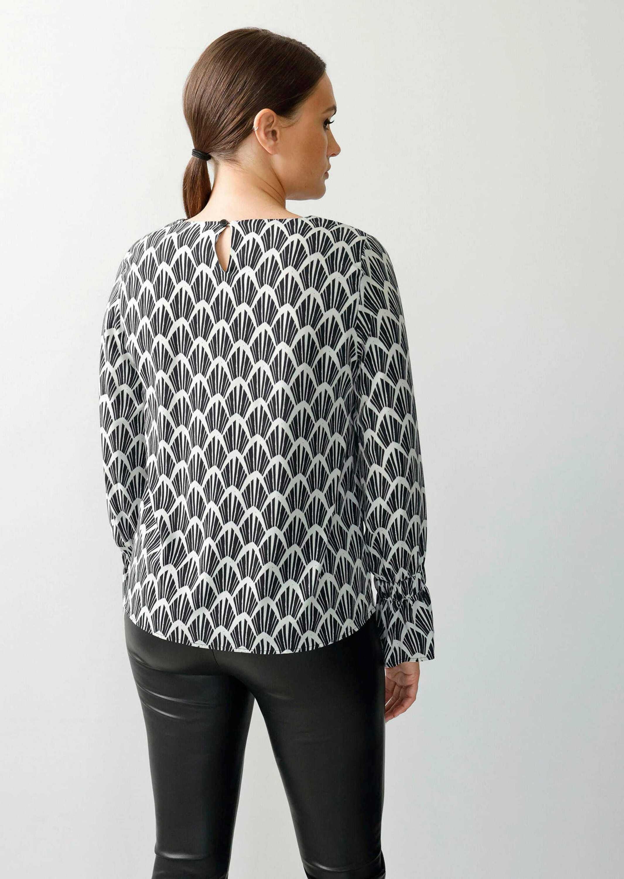 Alba Moda Schlupfbluse »Bluse Bluse in Alloverprint«