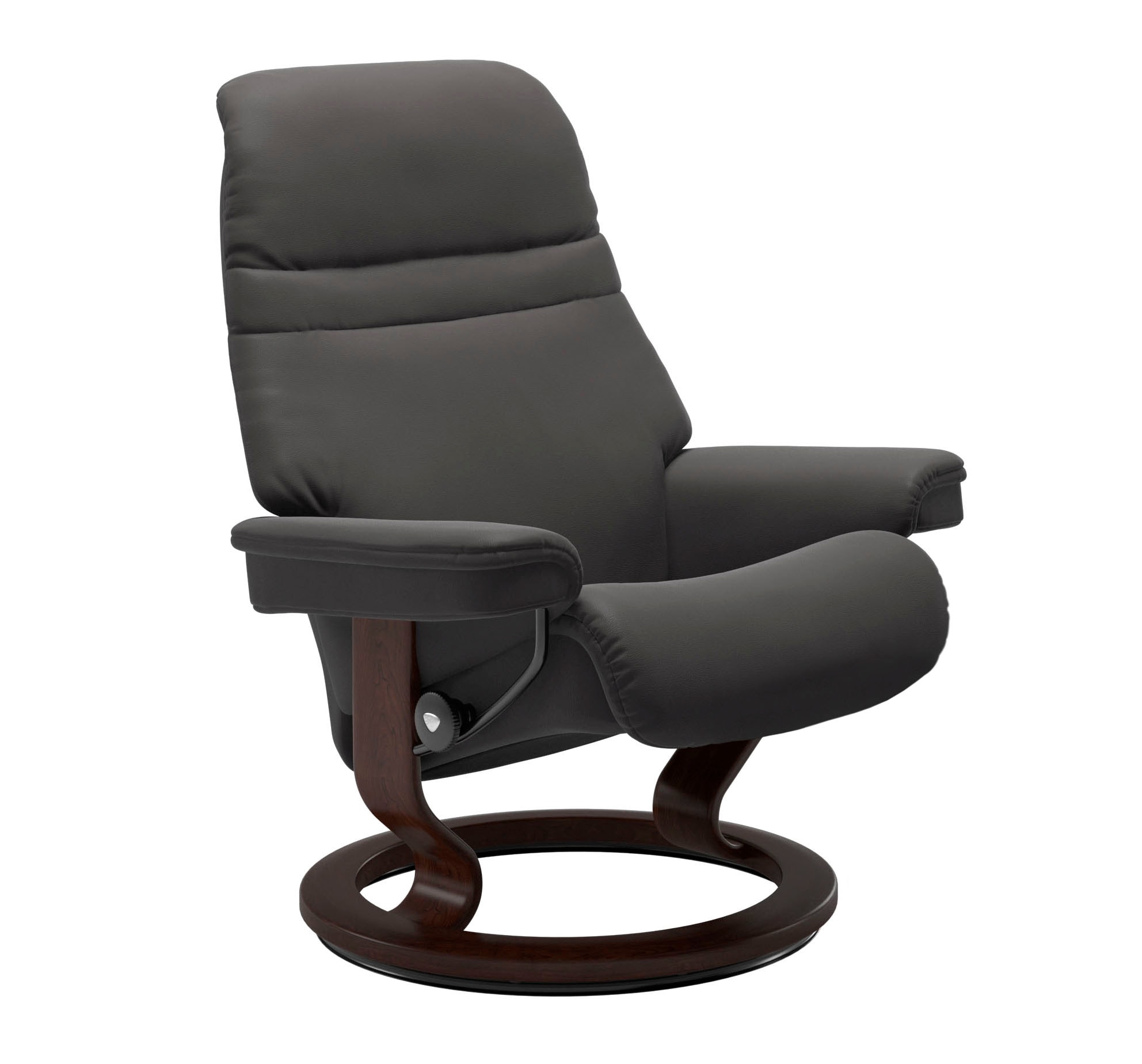 Stressless Relaxsessel "Sunrise" mit Classic Base, Größe S, Gestell Braun, in 2 Lederqualitäten lieferbar