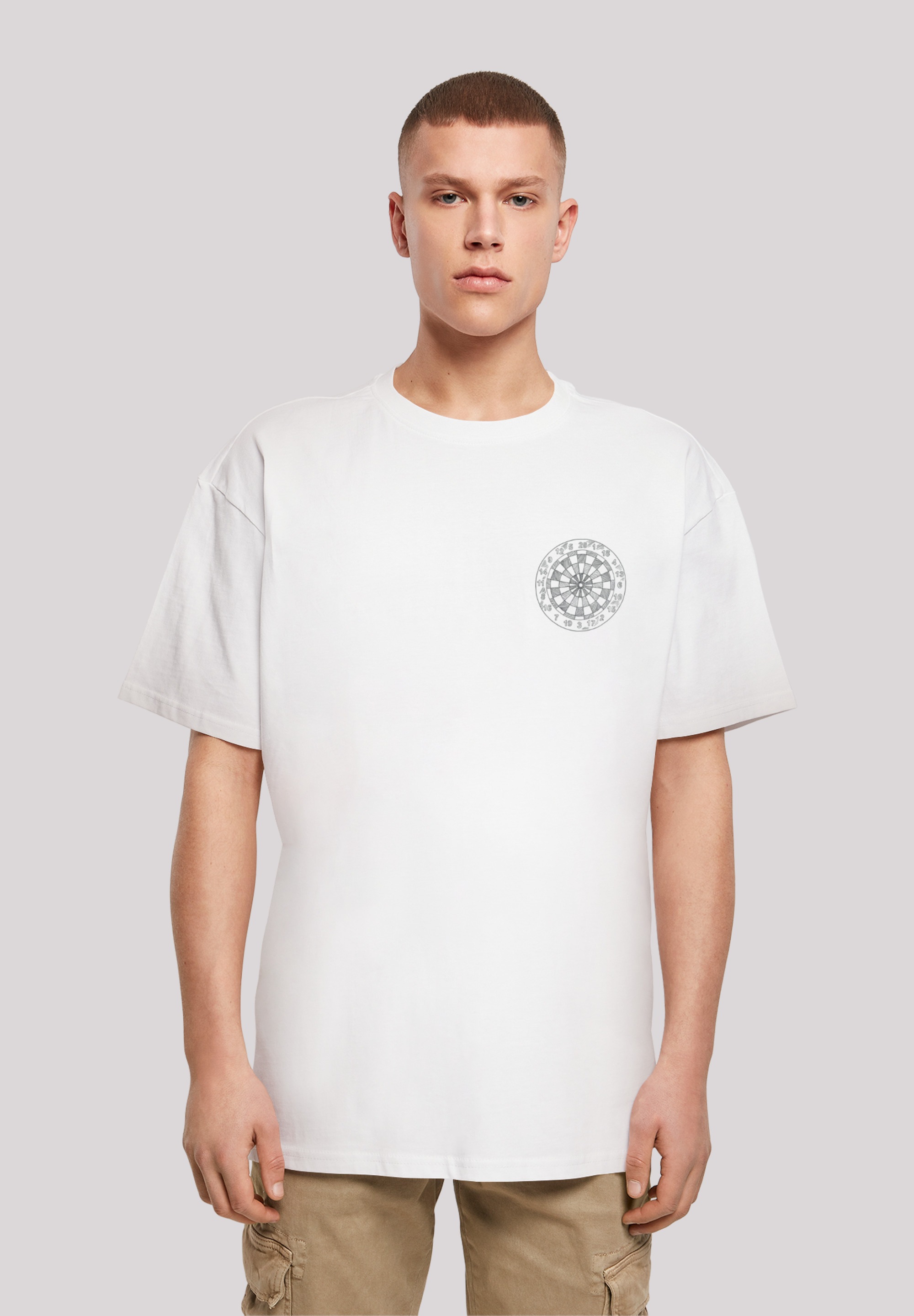 F4NT4STIC T-Shirt »Darts Board Dartscheibe«, Print