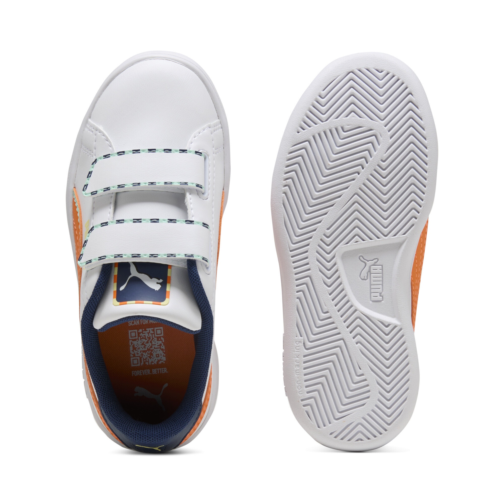 PUMA Sneaker »Smash 3.0 Playdate Sneakers Mädchen«