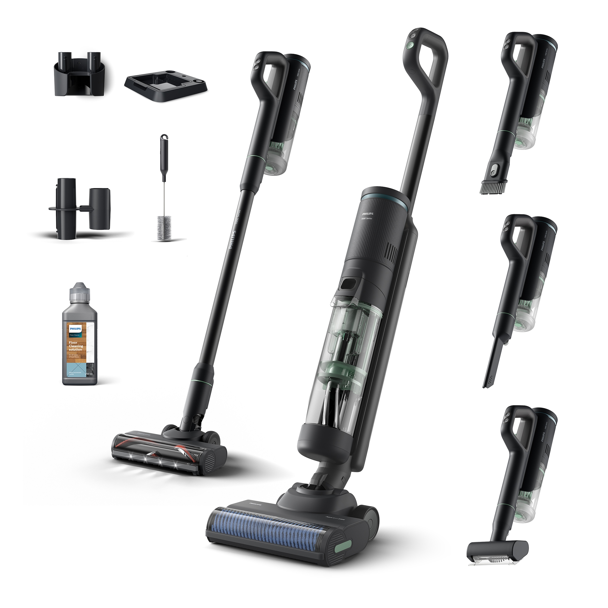 Philips Nass-Trocken-Sauger "AquaTrio Cordless 7000 Series XW7263/11" 3-in- günstig online kaufen