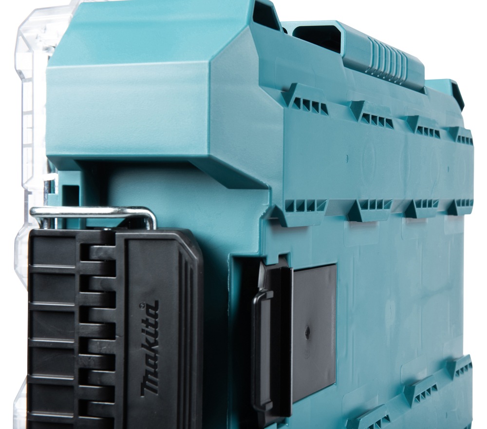 Makita Werkzeugbox »MAKTRAK  Organizer-Behälter, tief M »P-91045« max. 22,7 kg, 18,41L, 11« Effizientes Be- und Entladen mit dem MAKTRAK Koffer Sortiment