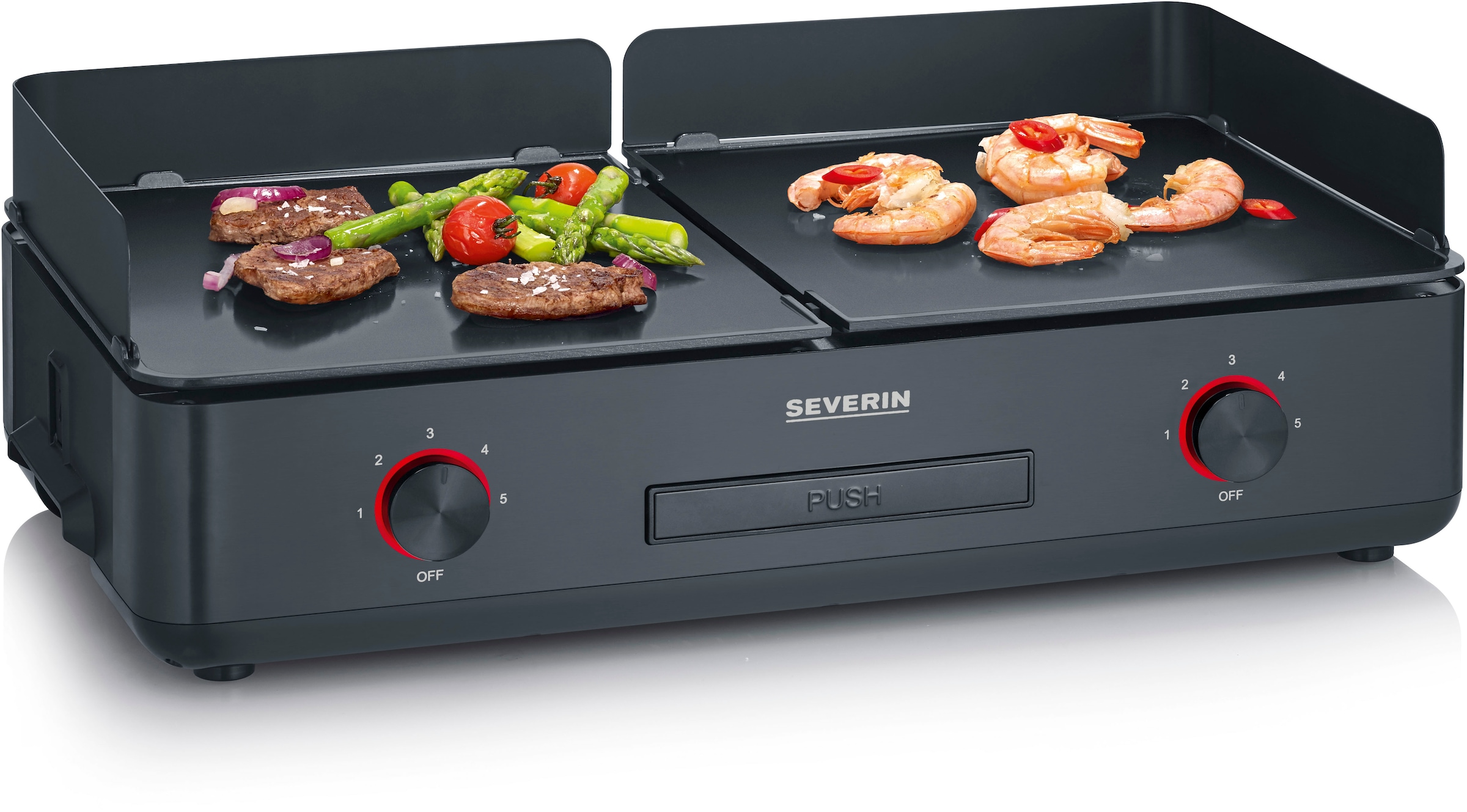 Severin Elektrogrill "PG 8569 Suave Plancha Grill", 2200 W günstig online kaufen