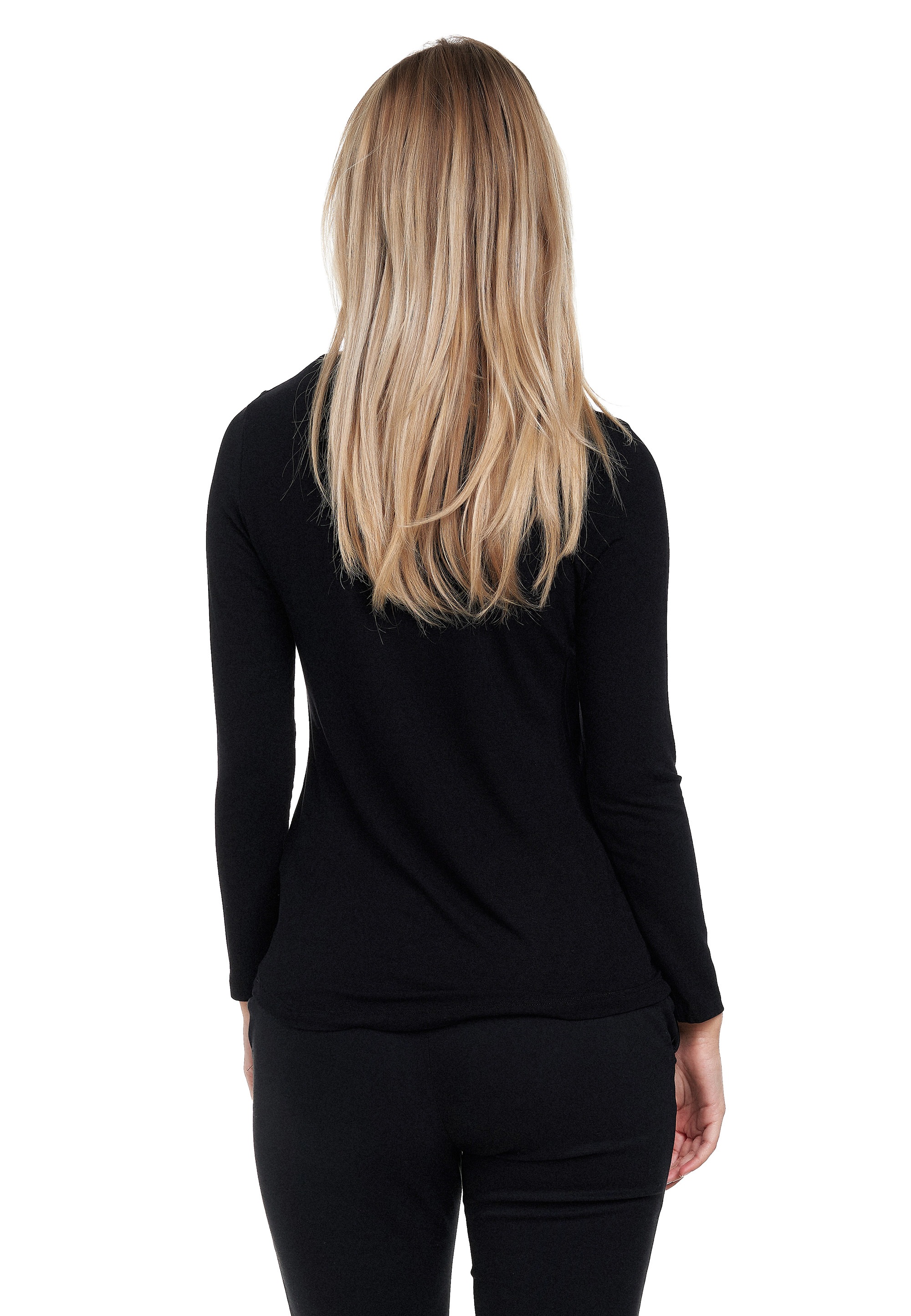 Decay Langarmshirt, mit exklusivem Leomuster