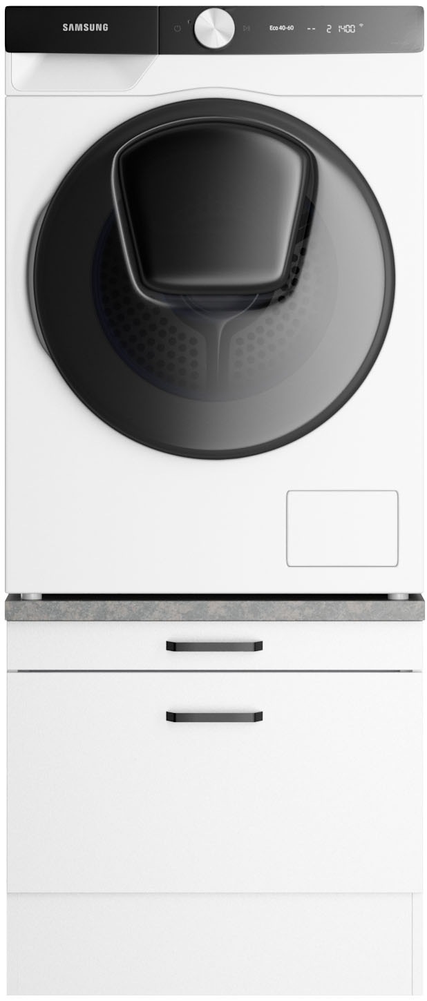 Thumbnail - OPTIFIT Unterschrank "OPTImulti" Breite 60 cm, mit 1 Tablar für Wäschekorb, 1 Auszug