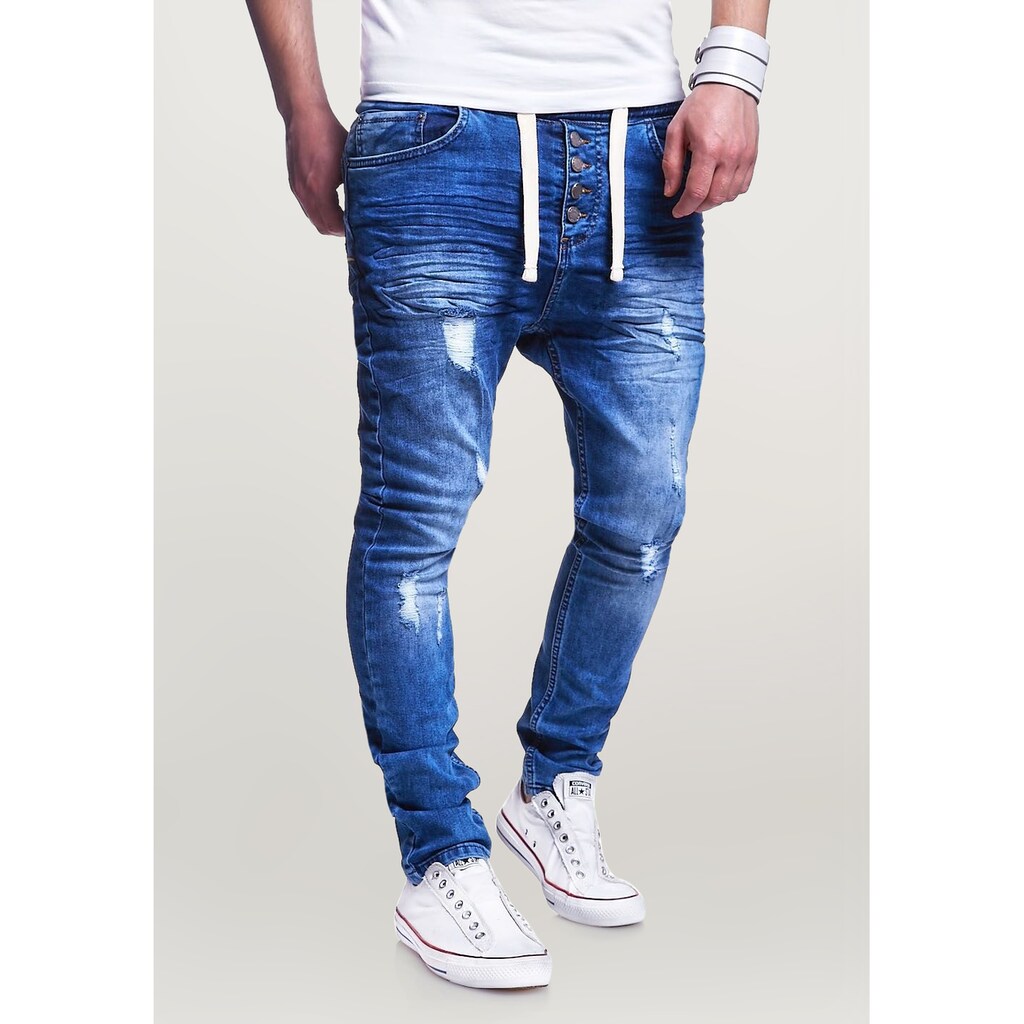 behype Slim-fit-Jeans »Mood«