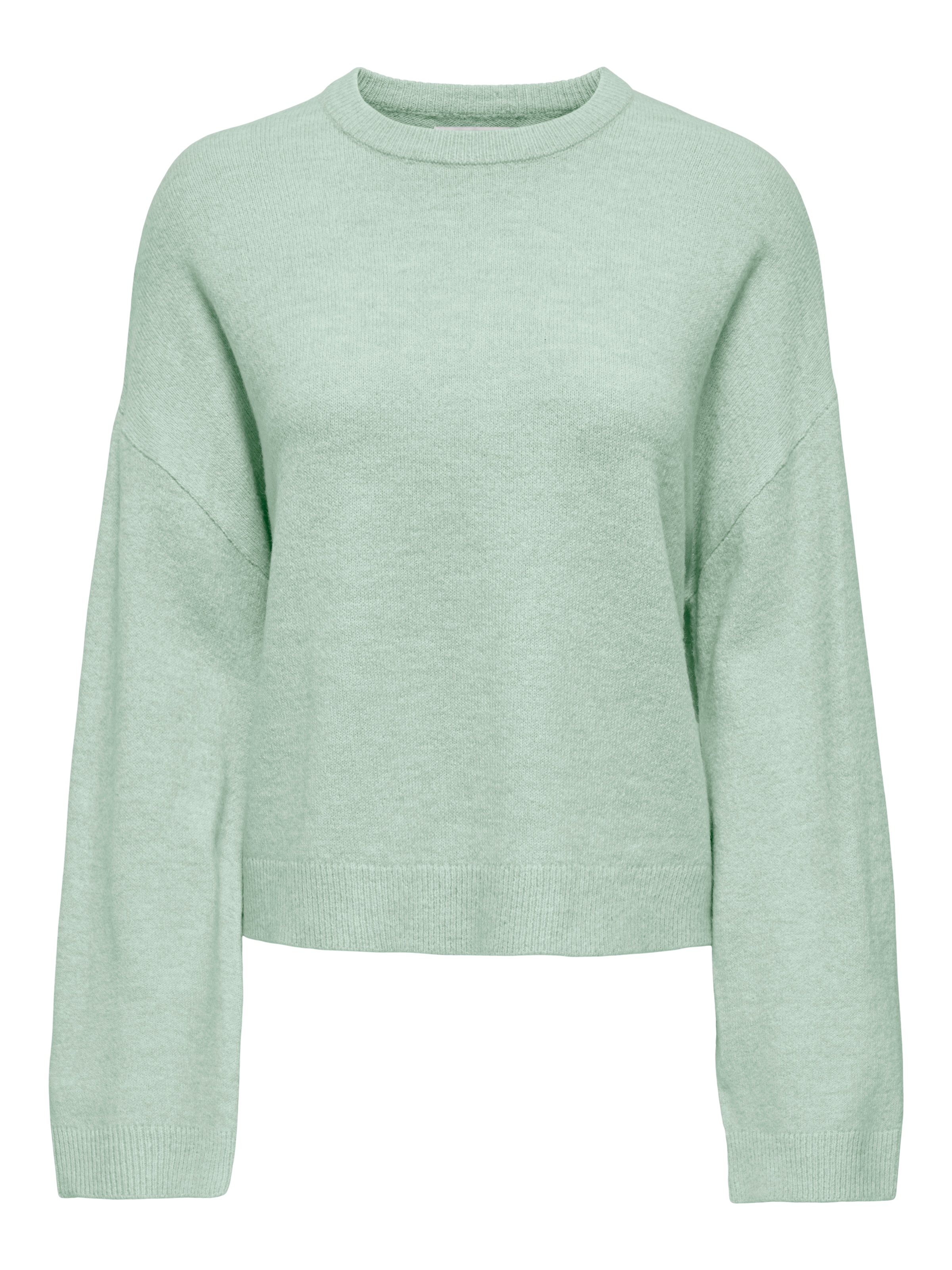 ONLY Rundhalspullover »ONLSIMONI L/S O-NECK PULLOVER KNT NOOS« Materialmix, regular fit