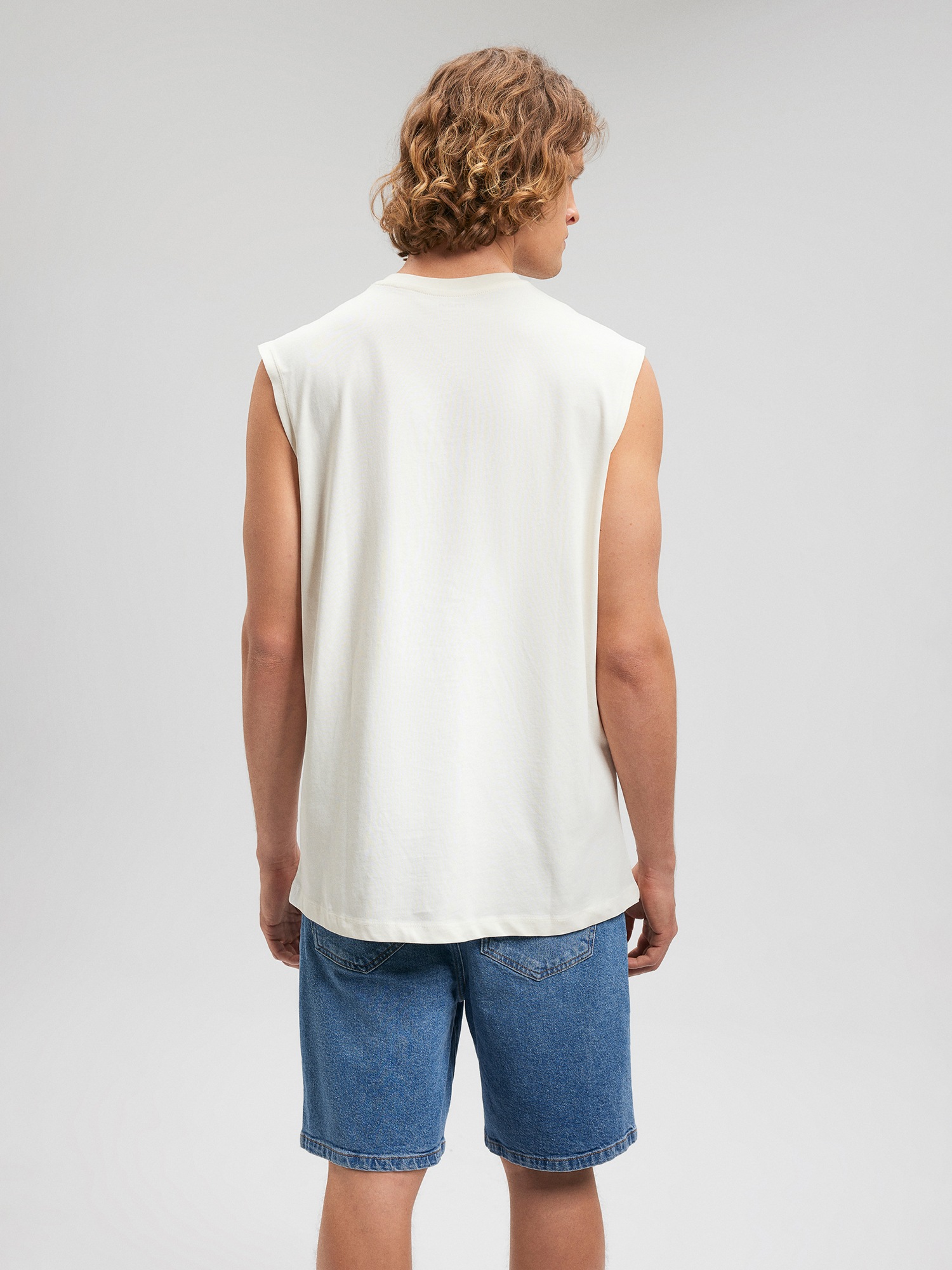 Mavi T-Shirt »MAVI PRINTED SLEEVELESS TEE«, Top mit Logo