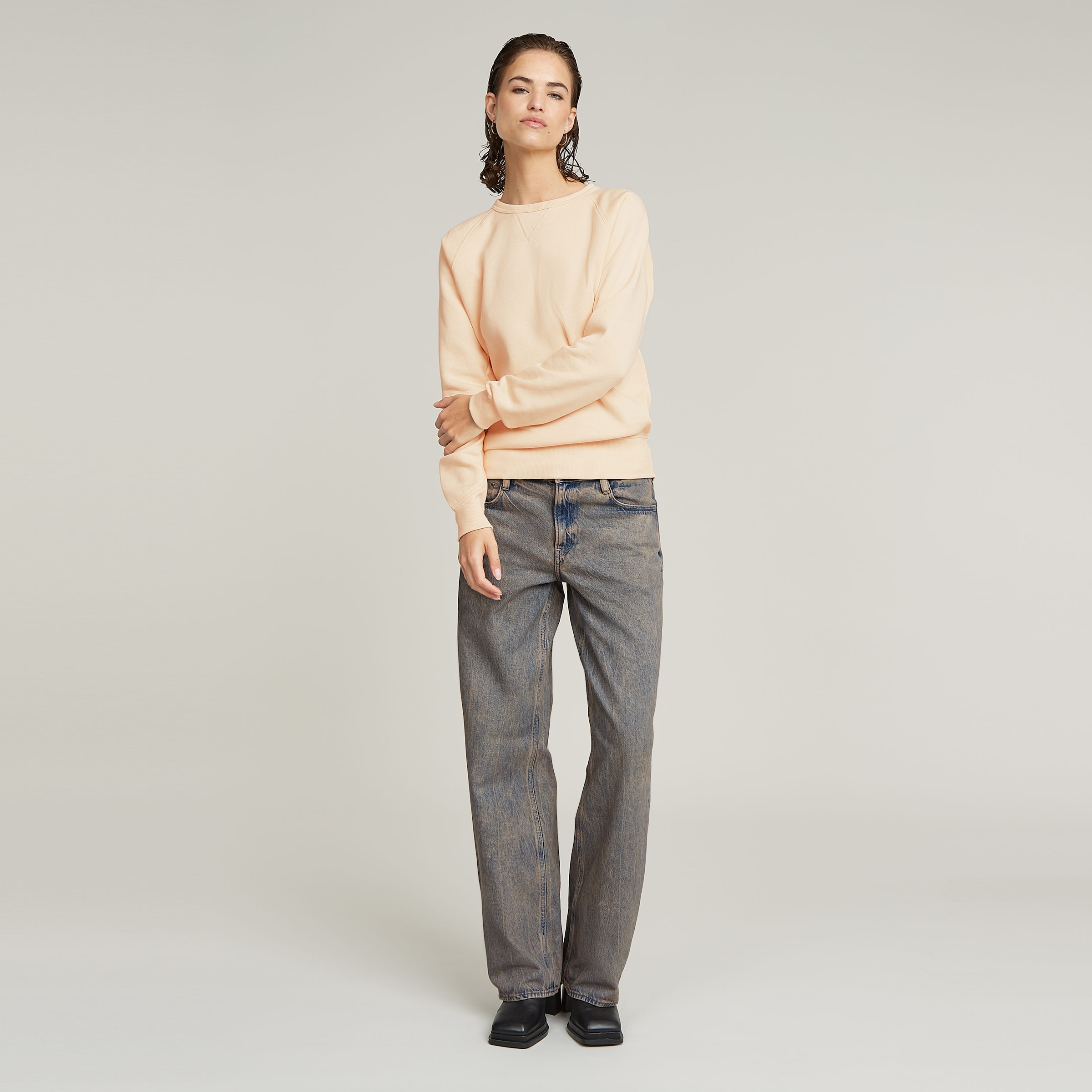 G-STAR Sweatshirt »Premium core 2.0«, mit Einsatz am Ausschnitt