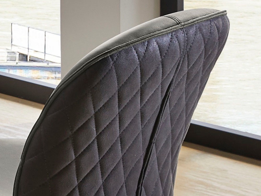 Jockenhöfer Gruppe Esszimmerstuhl »Fiete« (Set) 2 Stk.4-Fuss Stuhl, Echtleder, inklusive Drehfunktion (360°), Materialmix