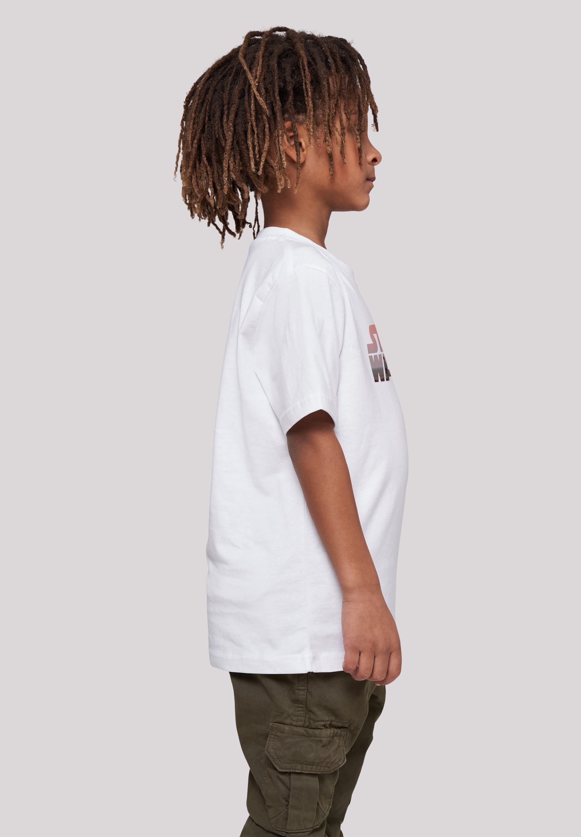 F4NT4STIC Kurzarmshirt »F4NT4STIC Kinder Star Wars Tatooine Logo with Kids Basic Tee«, (1 tlg.)