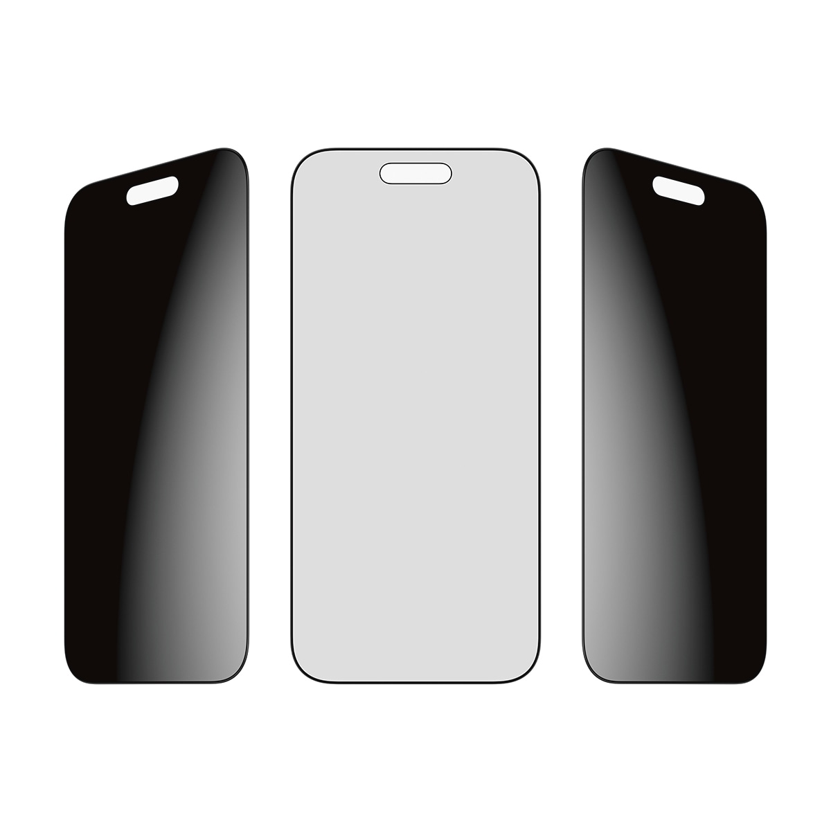 CARE by PanzerGlass Displayschutzglas »2-Way Privacy Ultra-Wide Fit Screen Protector«, für Apple iPhone Air, Displayschutzfolie, Schutzfolie, Bildschirmschutz, kratz- & stoßfest