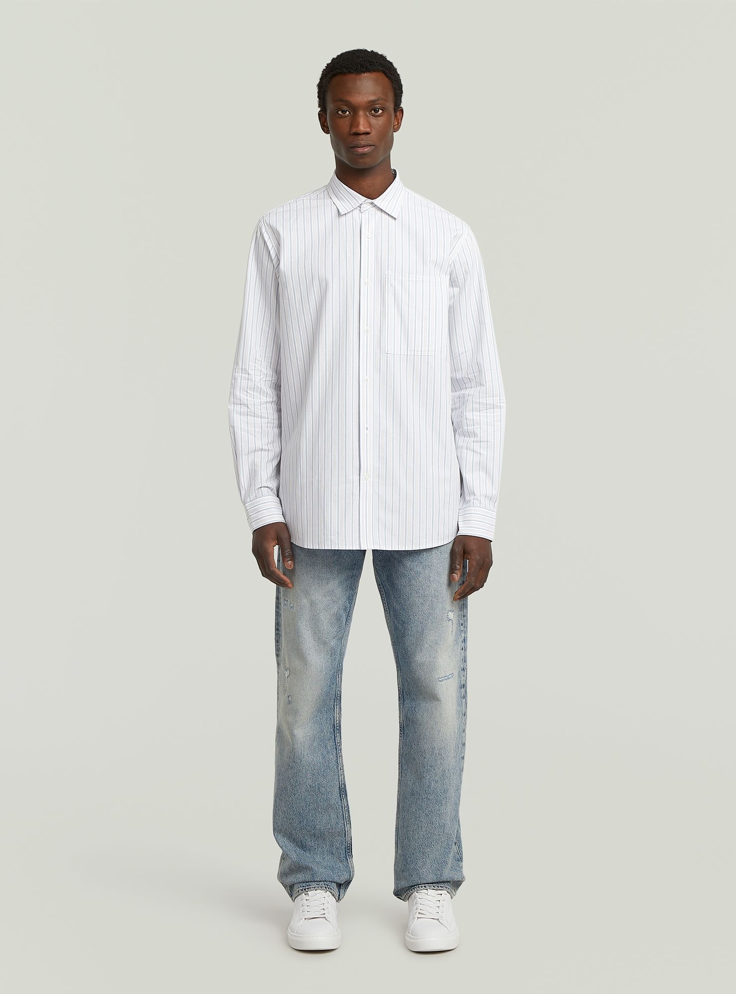 G-STAR Langarmshirt »One Pocket Regular Hemd«