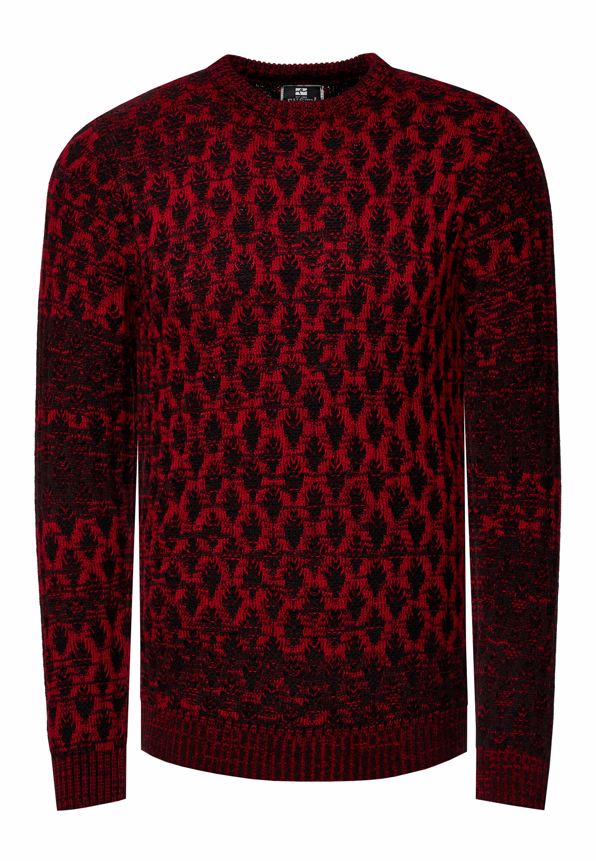 Rusty Neal Strickpullover, mit schönem Muster