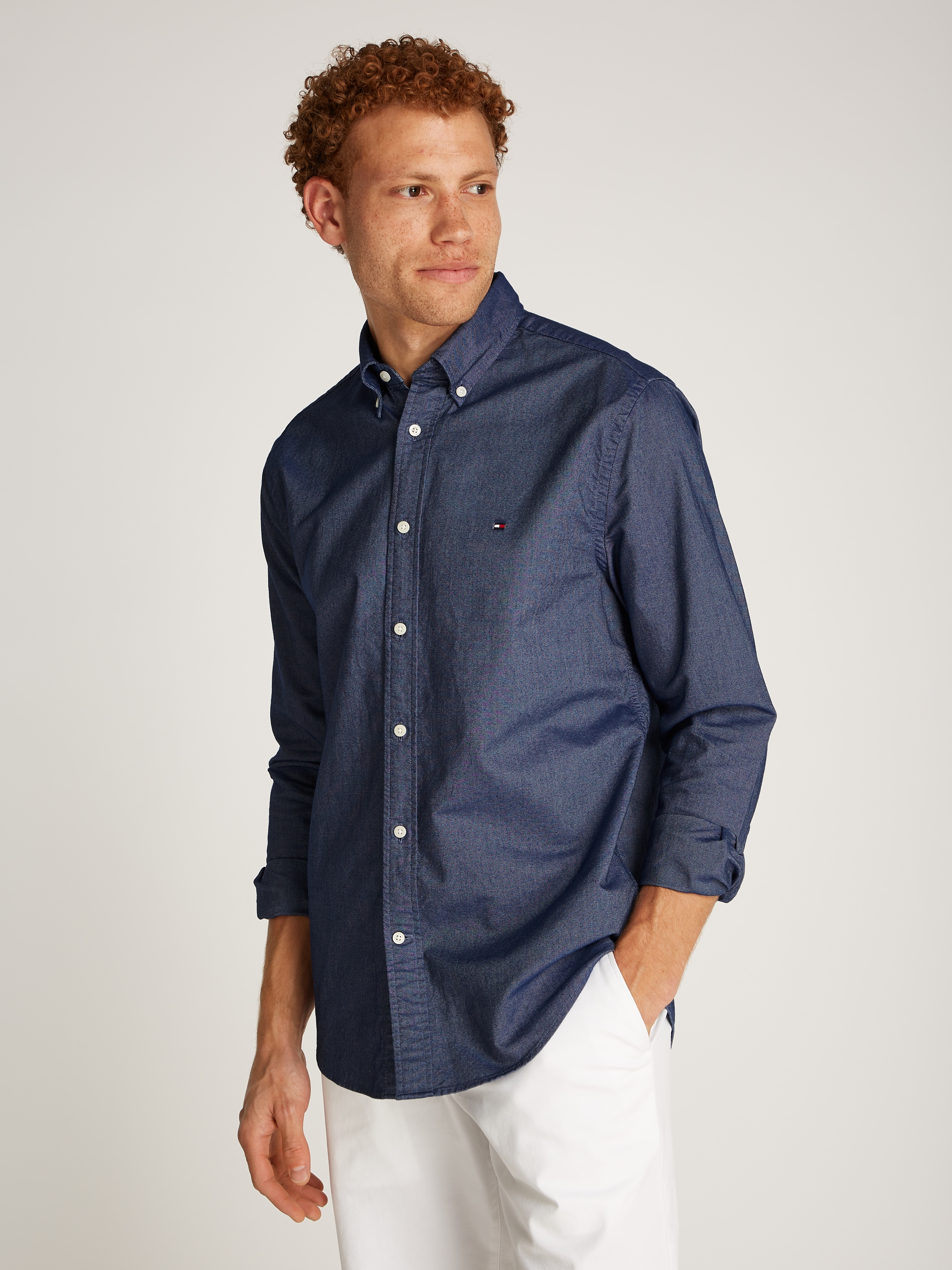 Langarmhemd »SOLID HERITAGE OXFORD RF SHIRT«