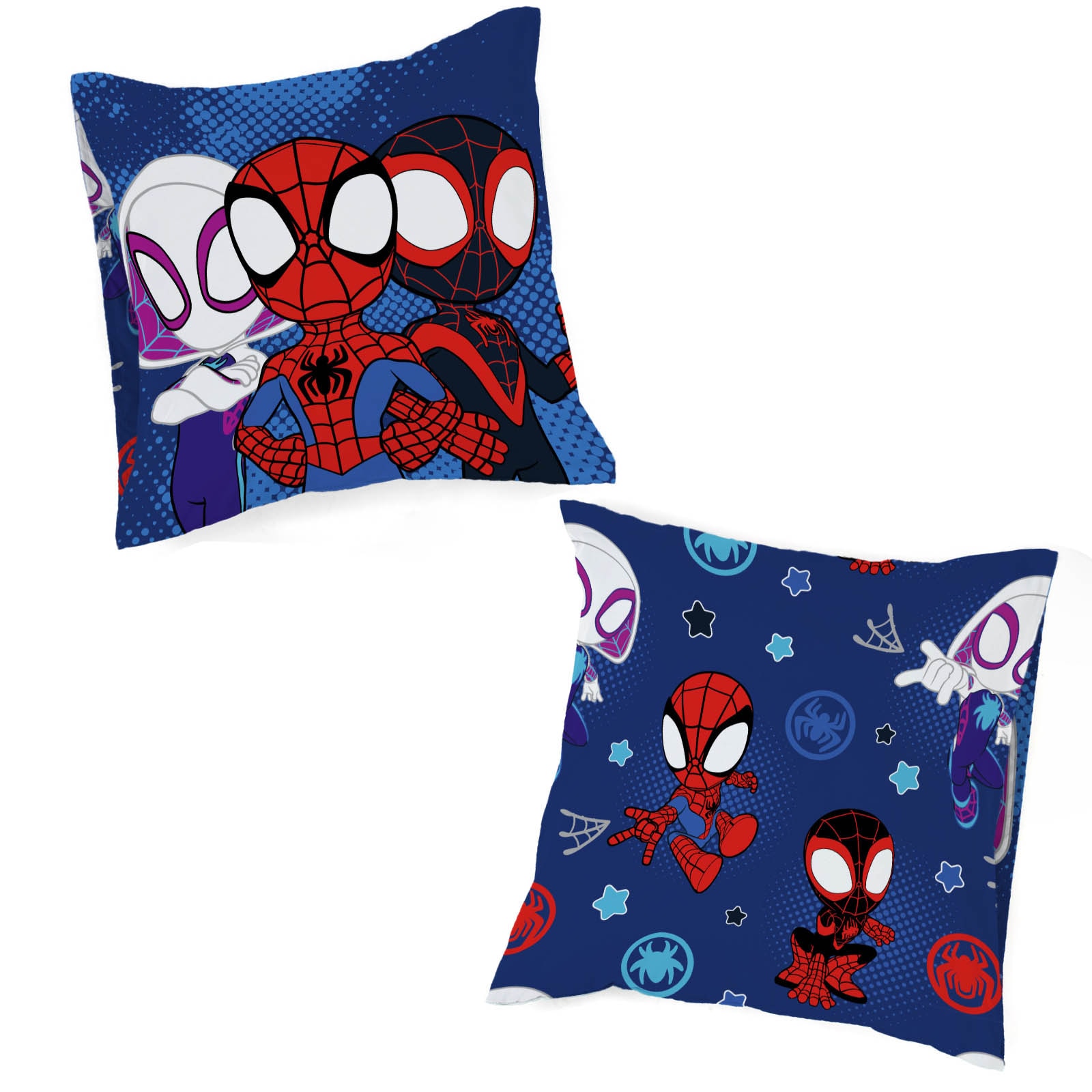 MARVEL Kinderbettwäsche »Marvel Spidey Bettbezug-Set 135x200 cm + Kissenbezug 80x80 cm« 2 tlg. tlg. 100 % Baumwolle, maschinenwaschbar, wendbar