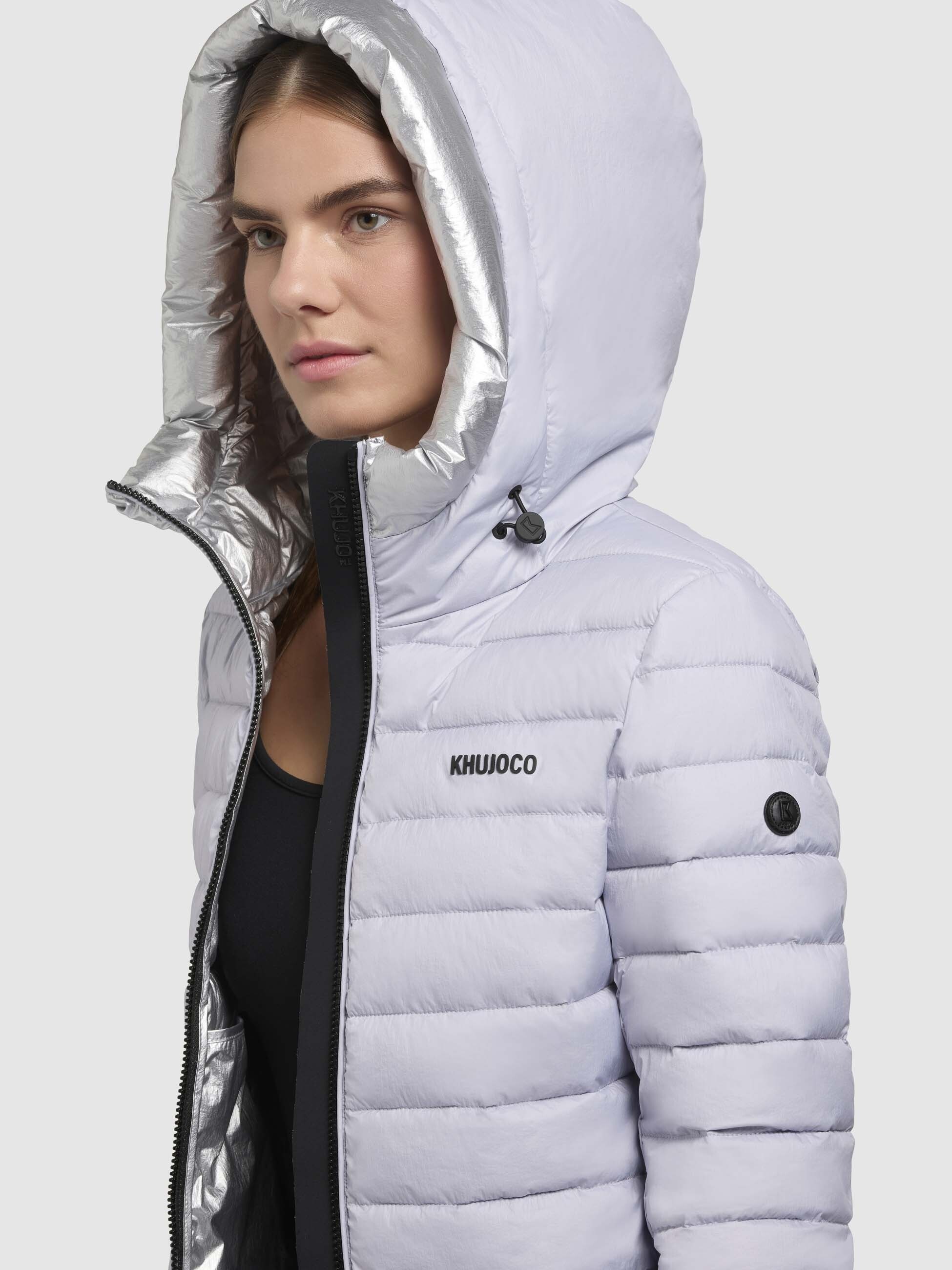 khujo Steppjacke »VRONI«, mit Kapuze